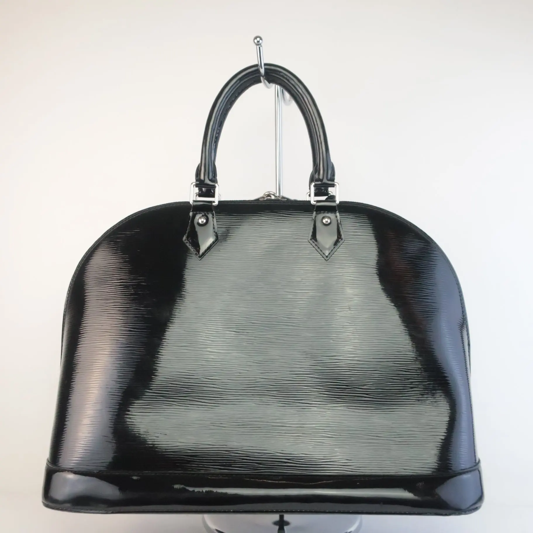 Louis Vuitton Black Epi Electric Leather Alma MM Bag - Image 4