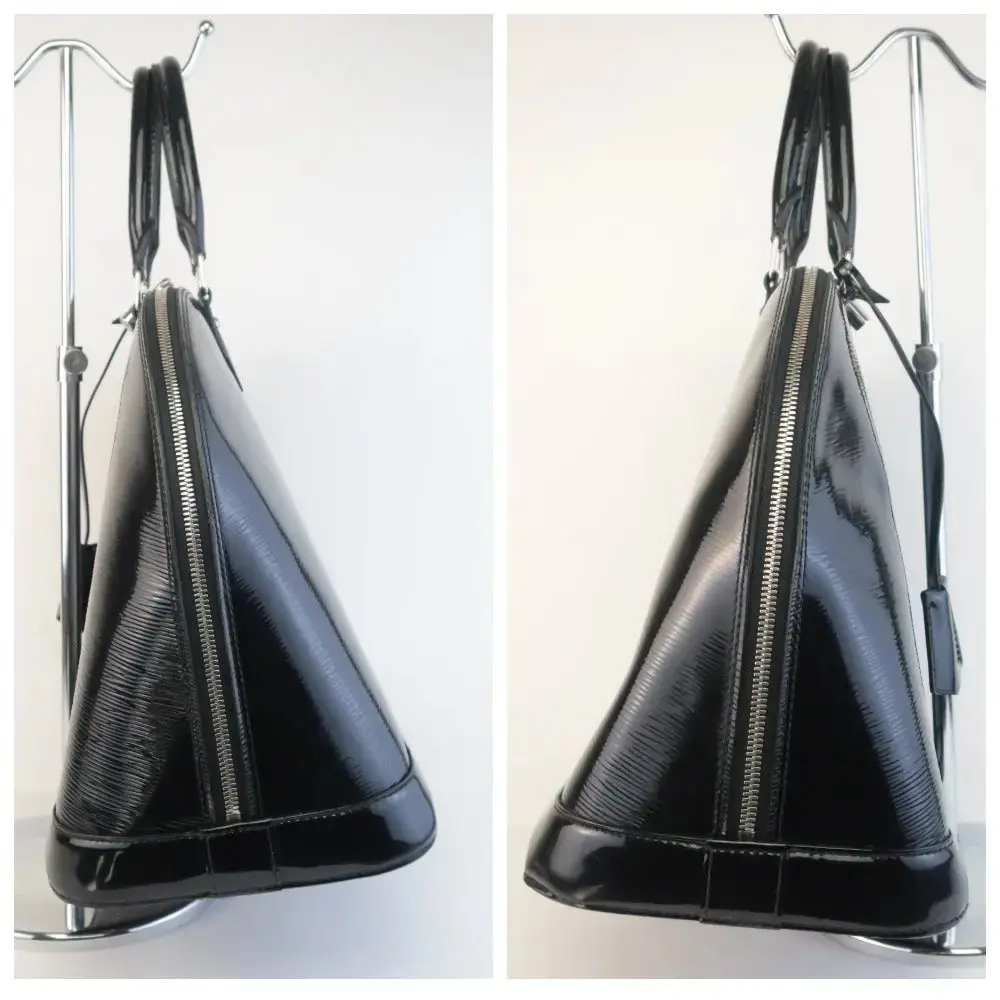 Louis Vuitton Black Epi Electric Leather Alma MM Bag - Image 5