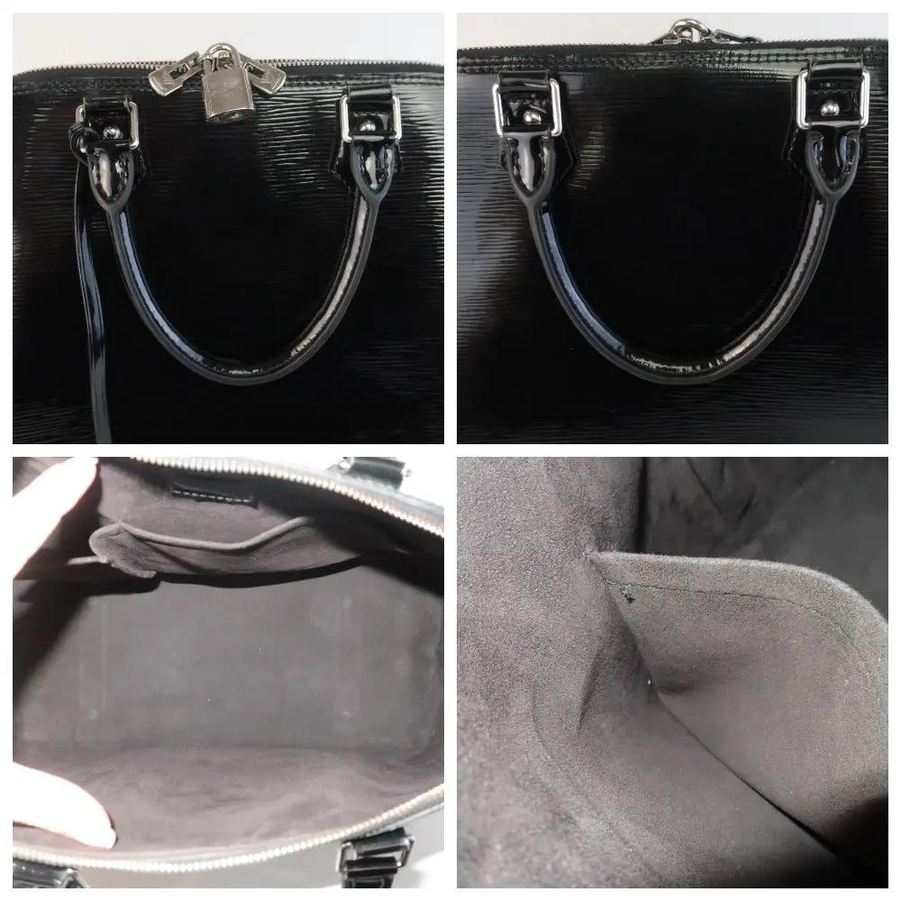 Louis Vuitton Black Epi Electric Leather Alma MM Bag - Image 7