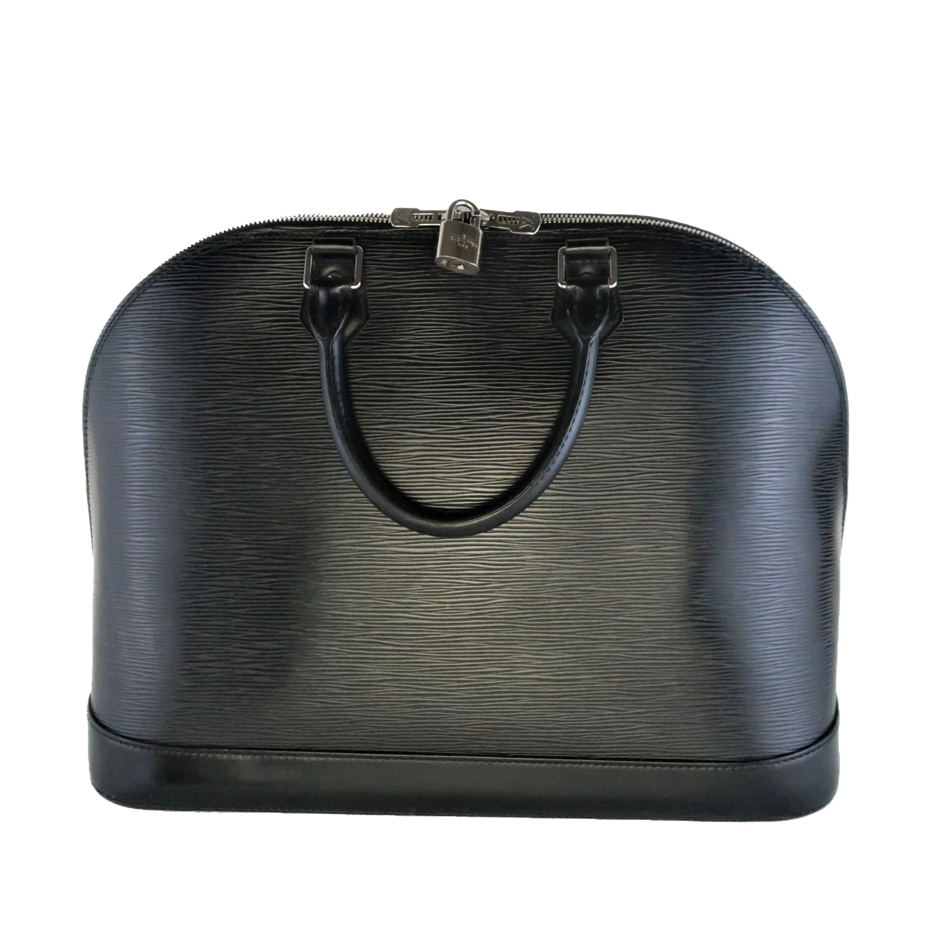 Louis Vuitton Black Epi Leather Alma MM Bag - Image 19