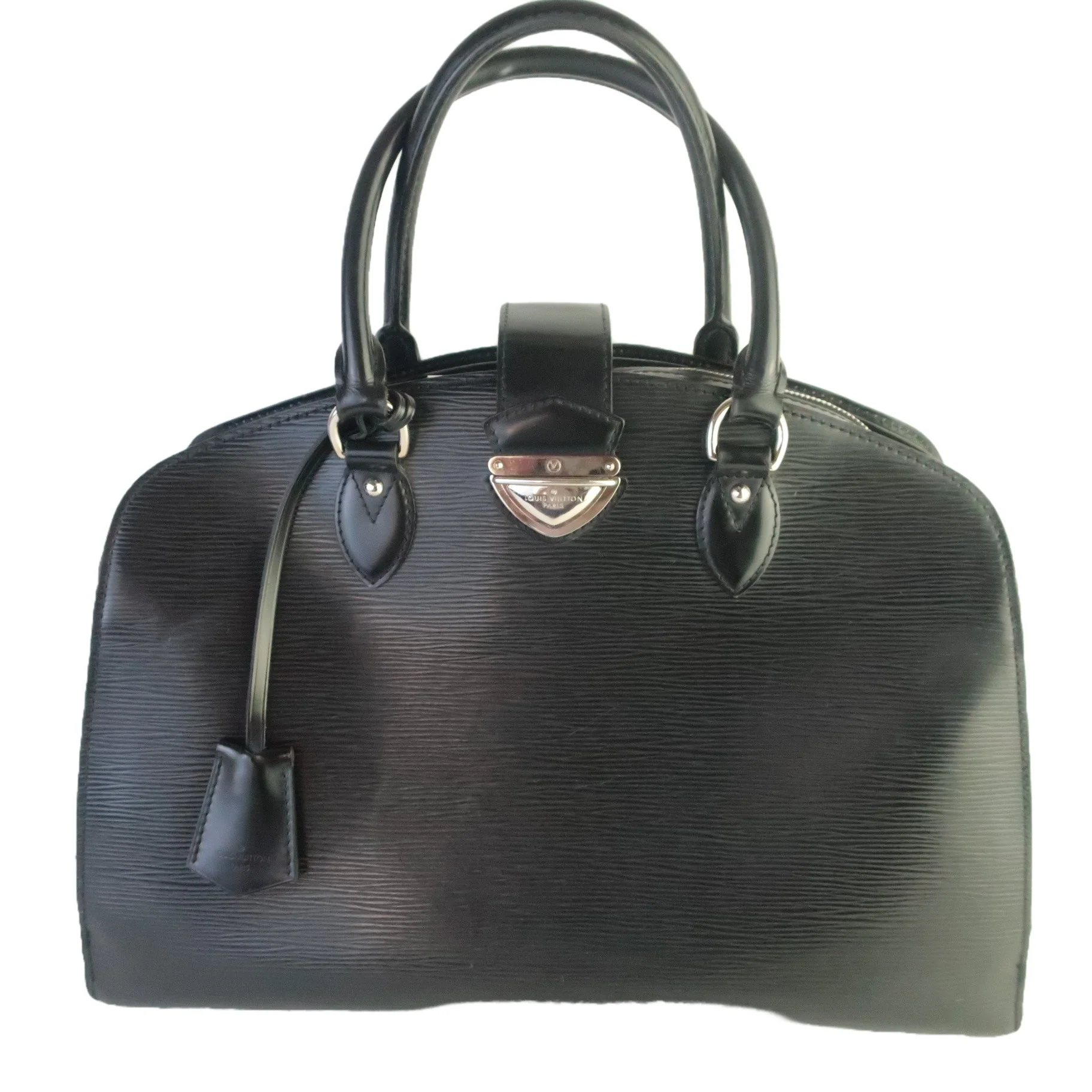 Louis Vuitton Black Epi Leather Pont-Neuf GM Bag - Image 2