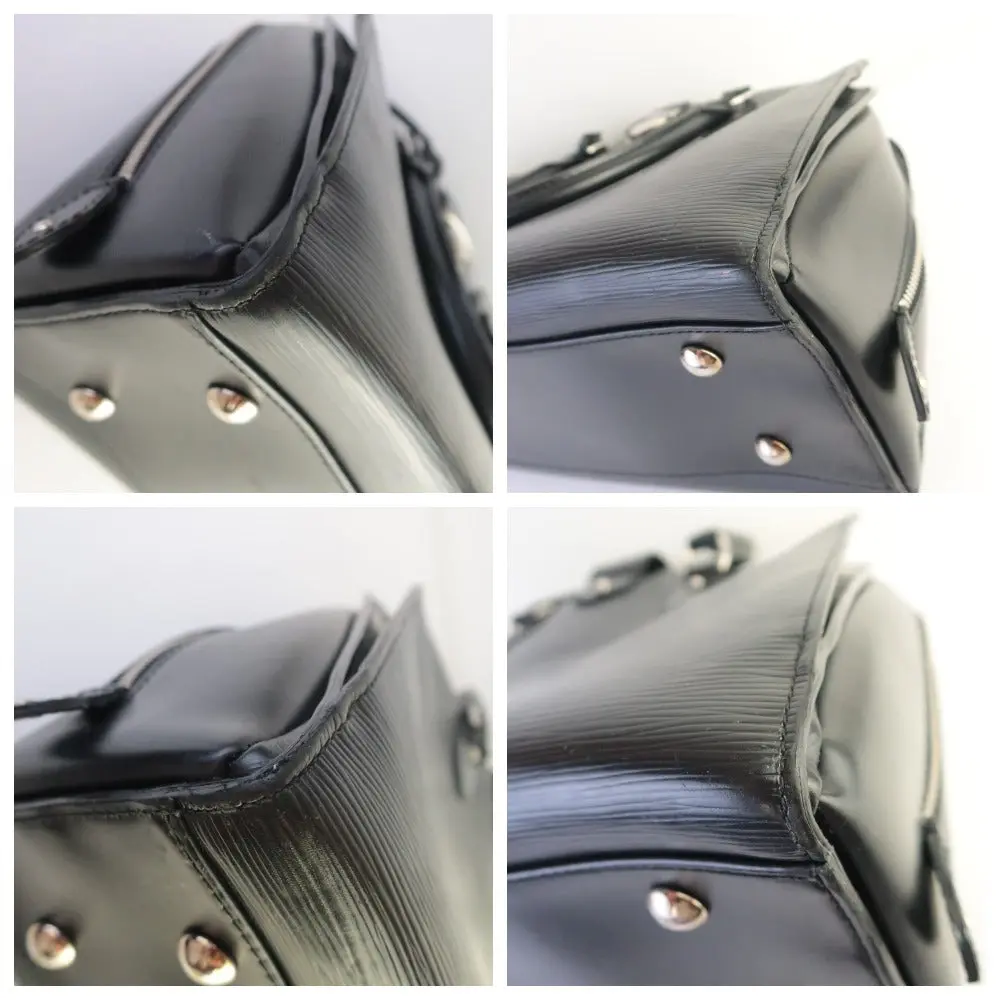 Louis Vuitton Black Epi Leather Pont-Neuf GM Bag - Image 7