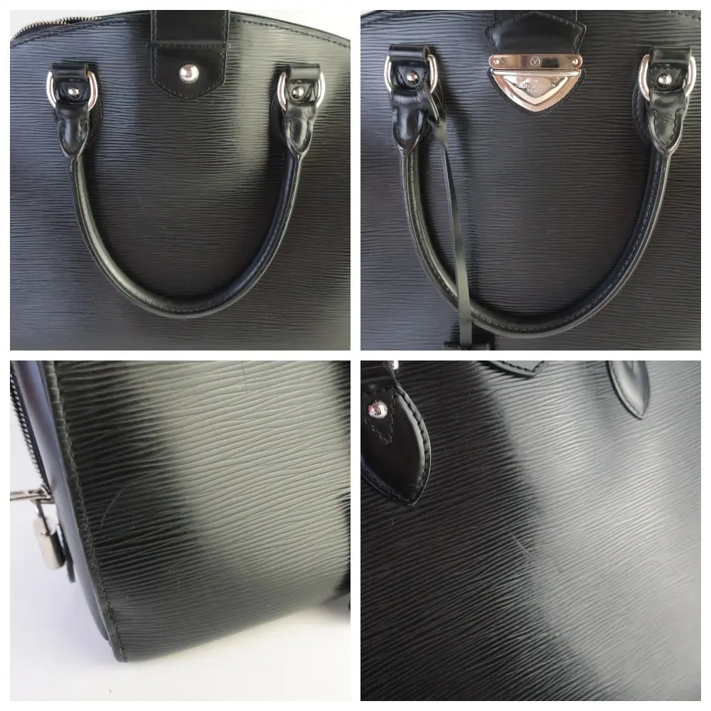 Louis Vuitton Black Epi Leather Pont-Neuf GM Bag - Image 8