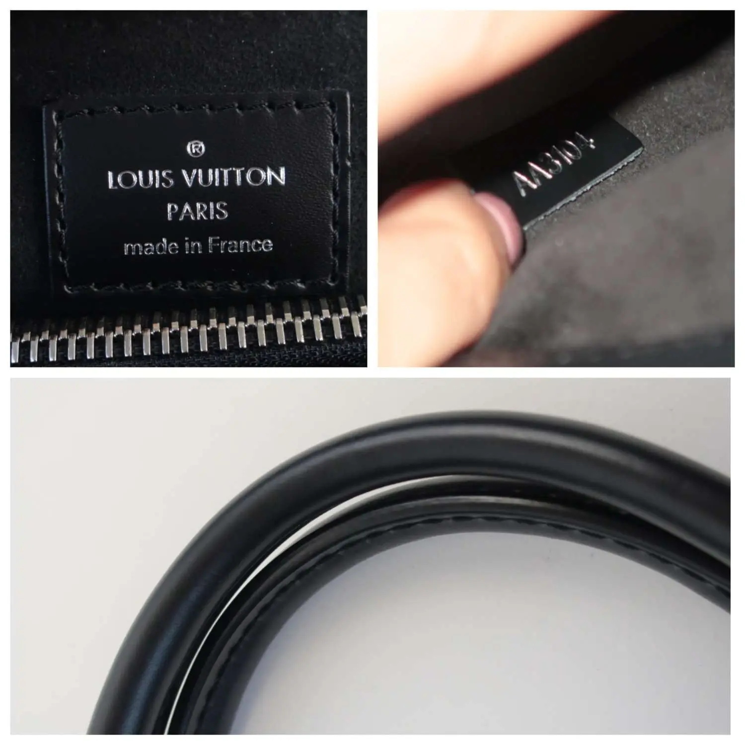 Louis Vuitton Black Epi Marly MM bag - Image 11