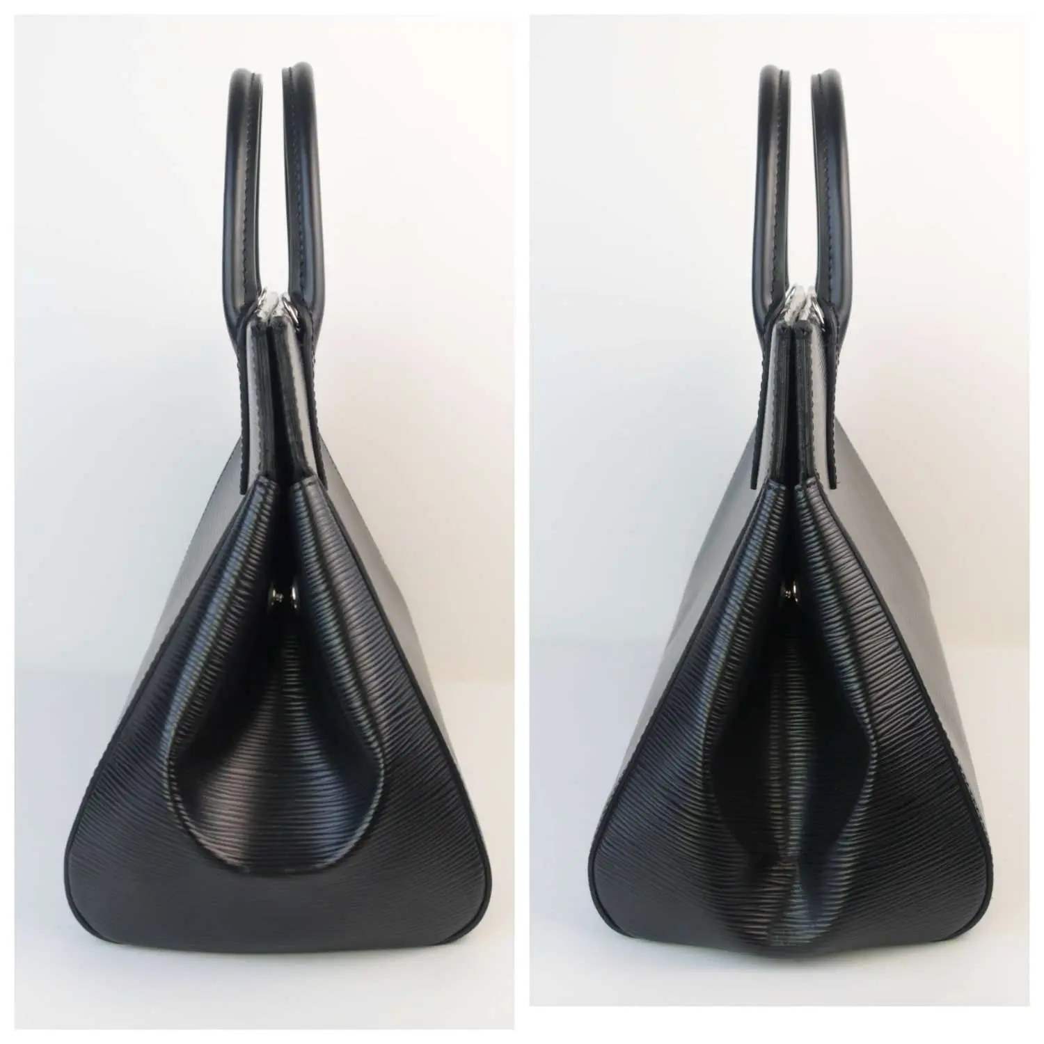 Louis Vuitton Black Epi Marly MM bag - Image 5