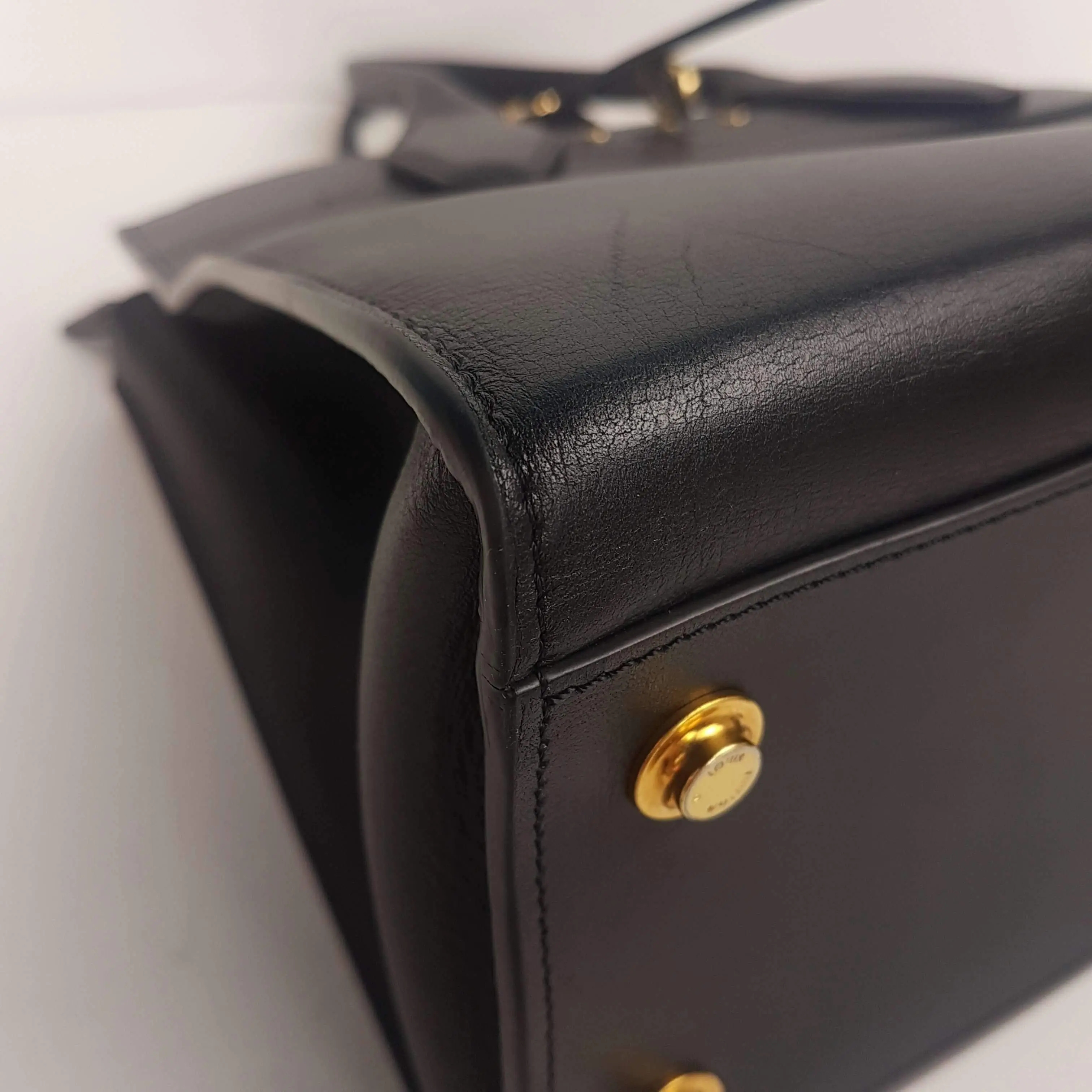Louis Vuitton Black Leather City Steamer MM Bag - Image 16