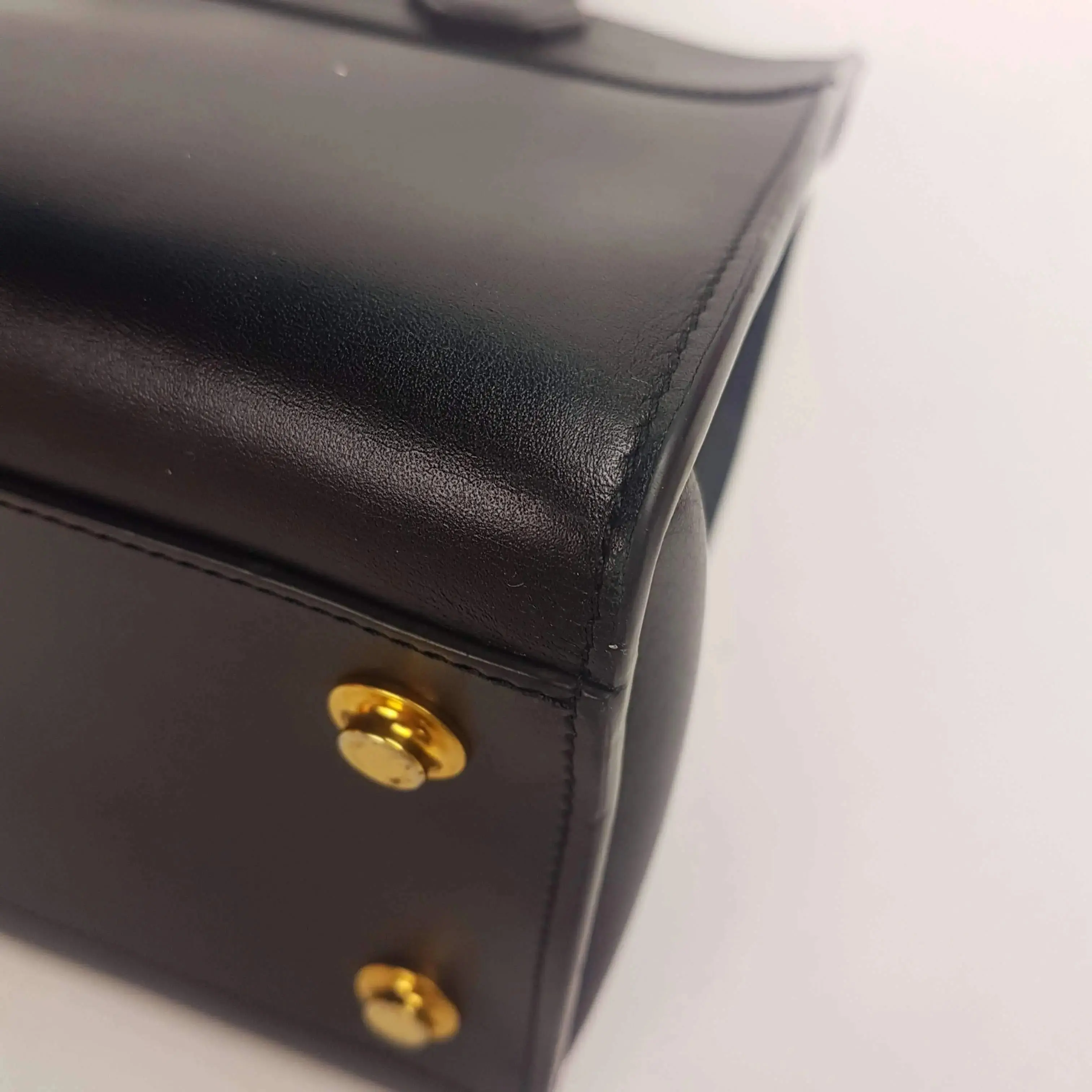 Louis Vuitton Black Leather City Steamer MM Bag - Image 17