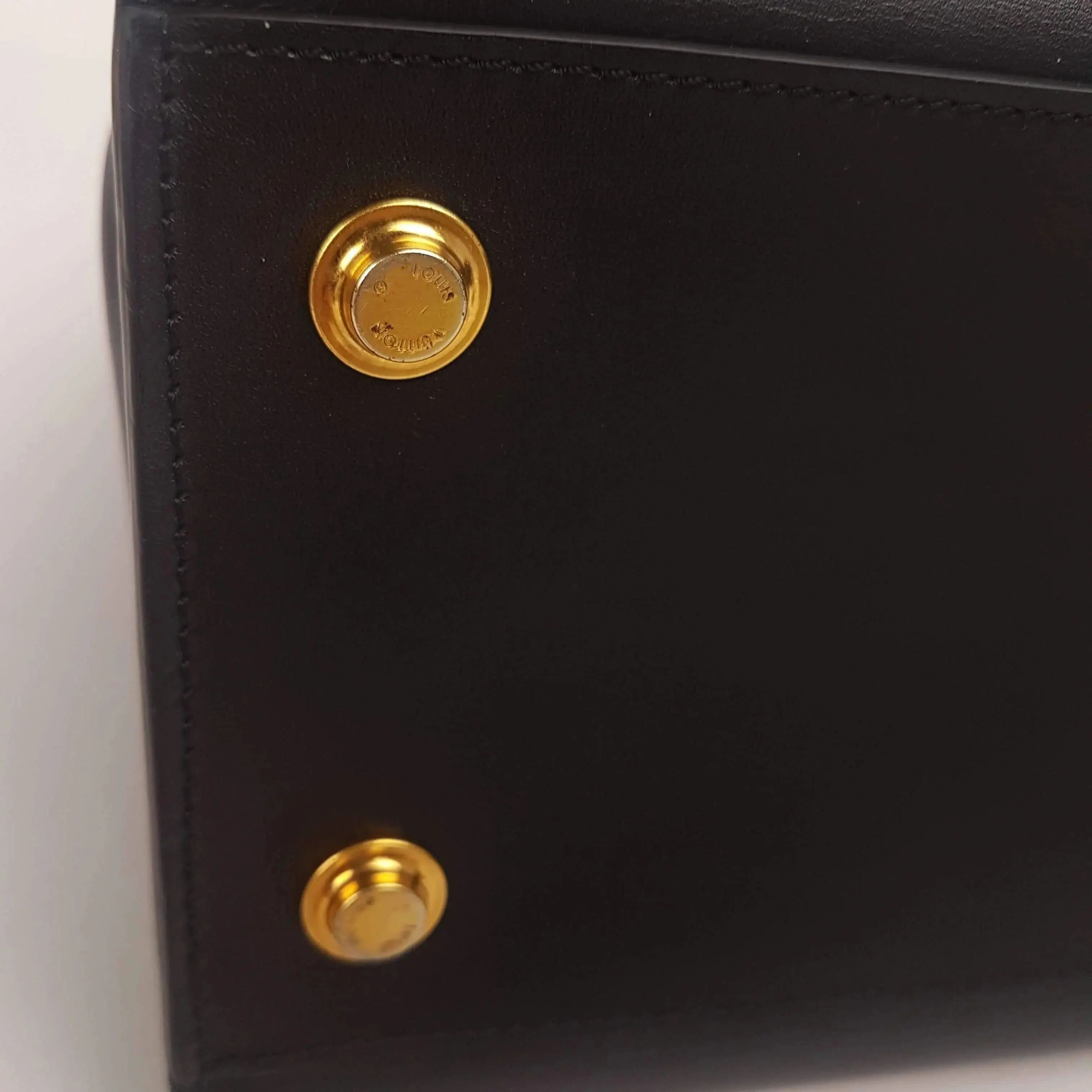 Louis Vuitton Black Leather City Steamer MM Bag - Image 21