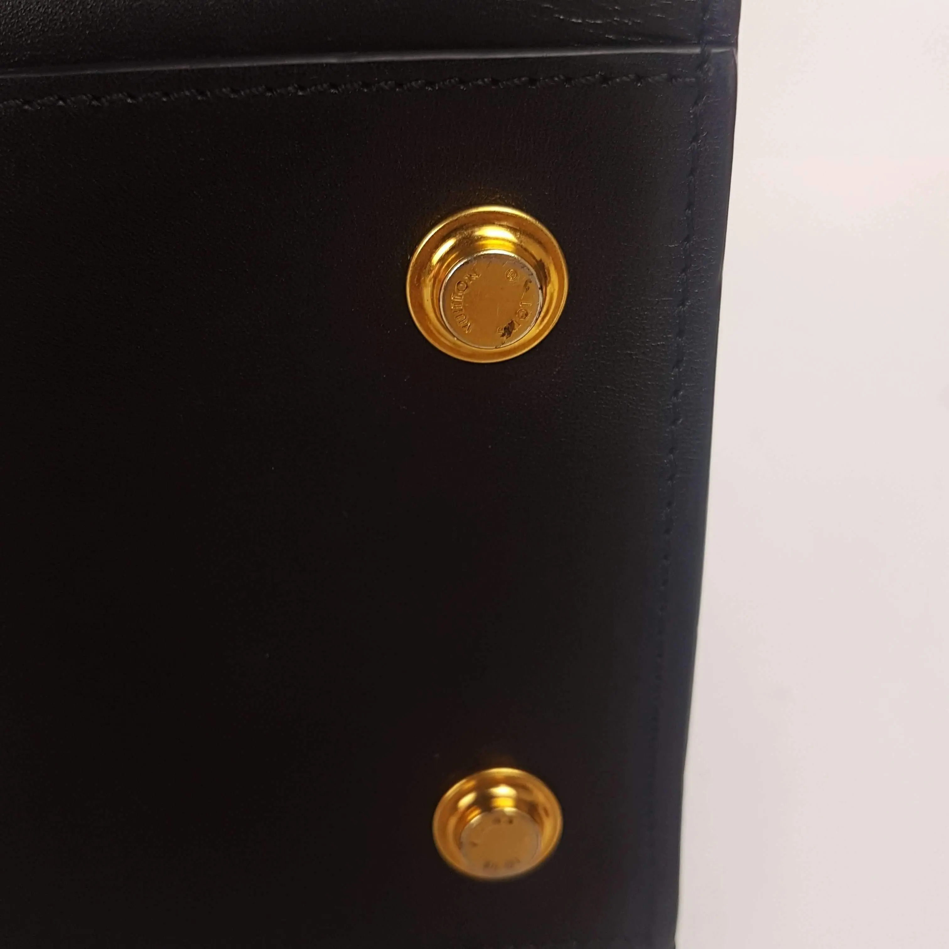 Louis Vuitton Black Leather City Steamer MM Bag - Image 22
