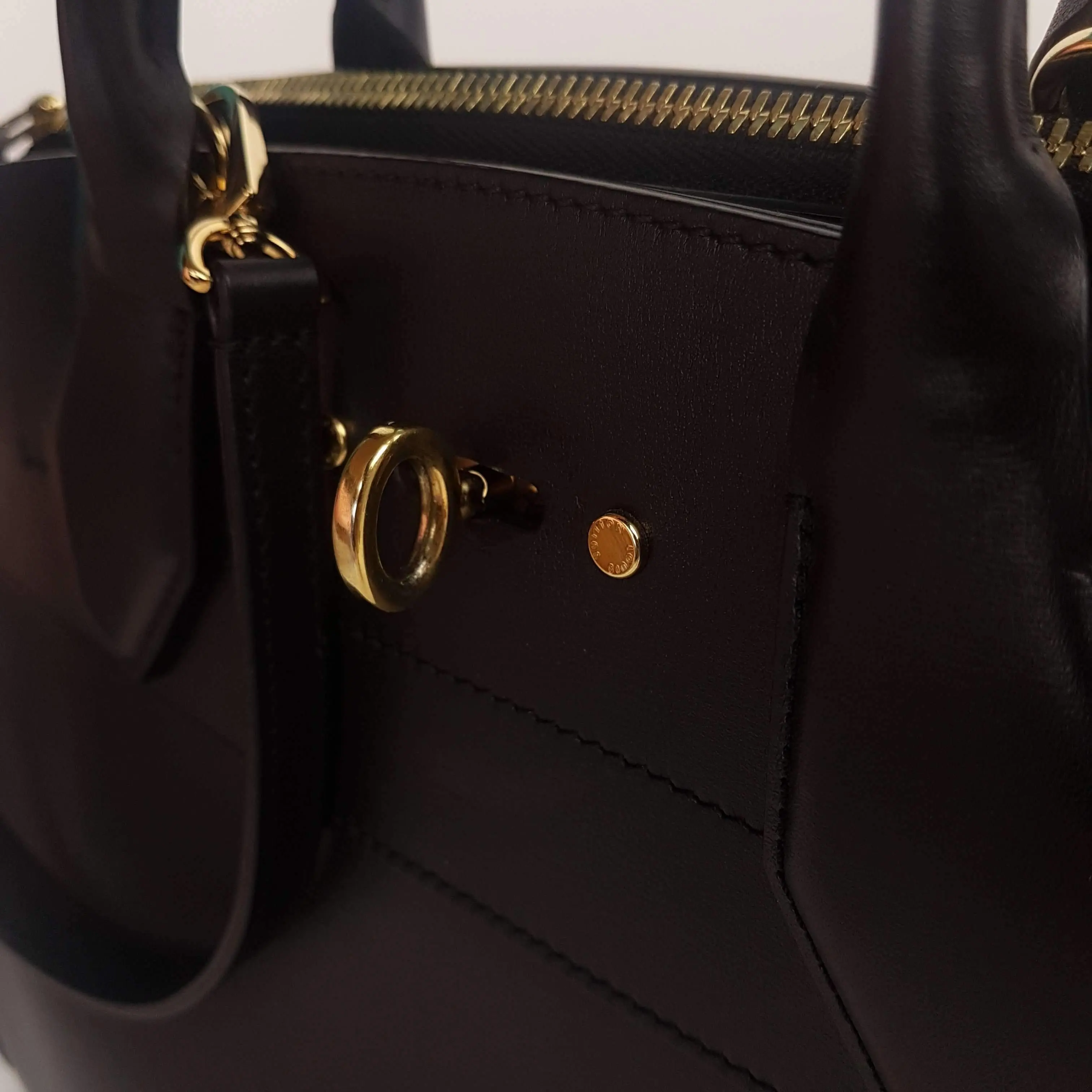 Louis Vuitton Black Leather City Steamer MM Bag - Image 24