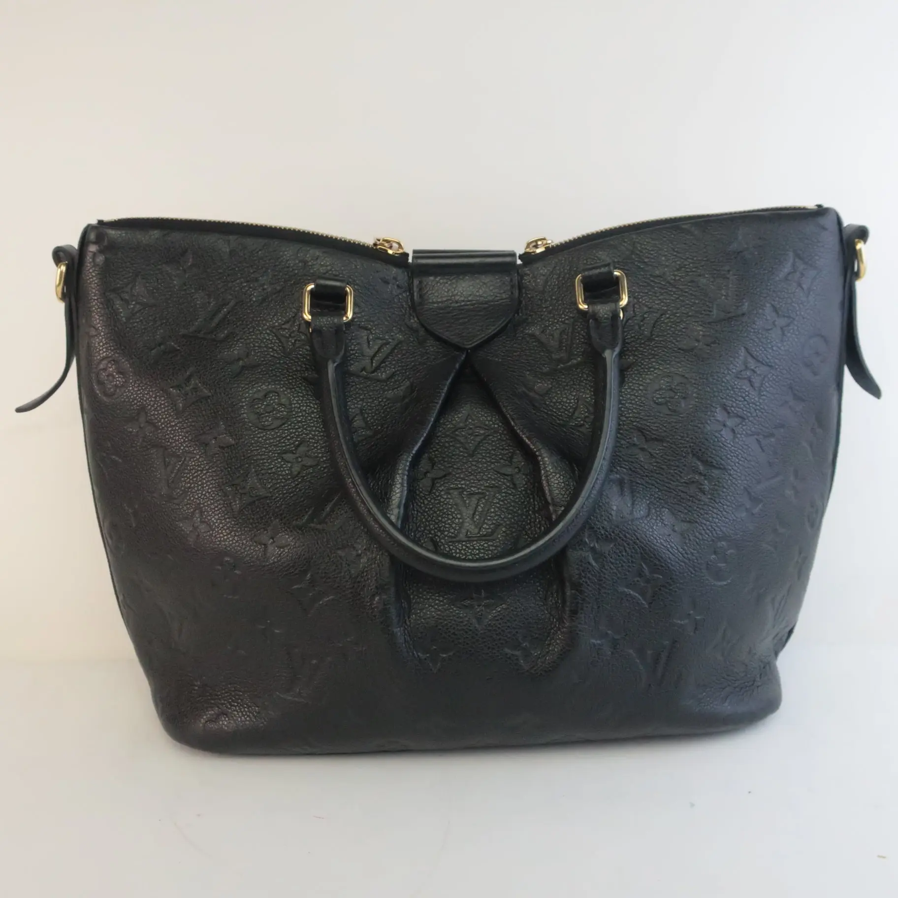 Louis Vuitton Black Leather Mazarine MM Bag - Image 5