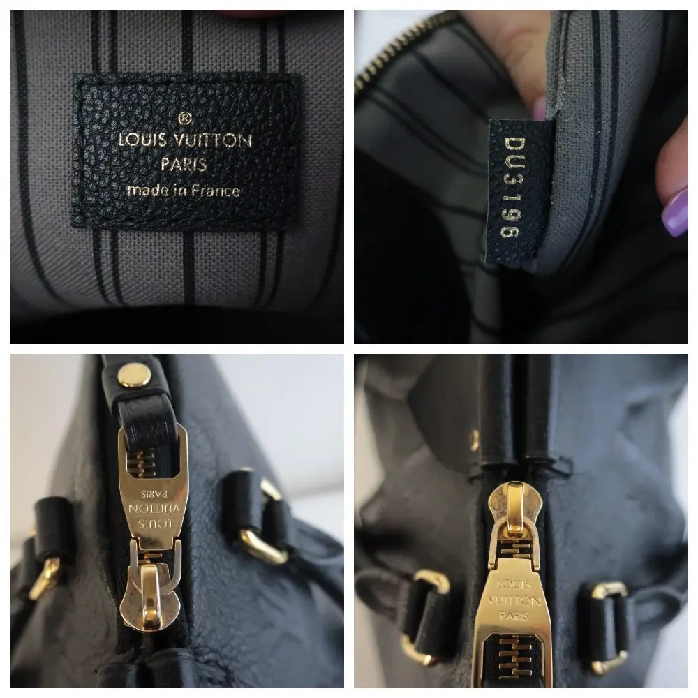 Louis Vuitton Black Leather Mazarine MM Bag - Image 7