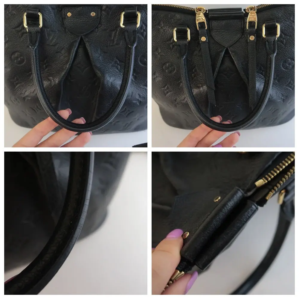 Louis Vuitton Black Leather Mazarine MM Bag - Image 8