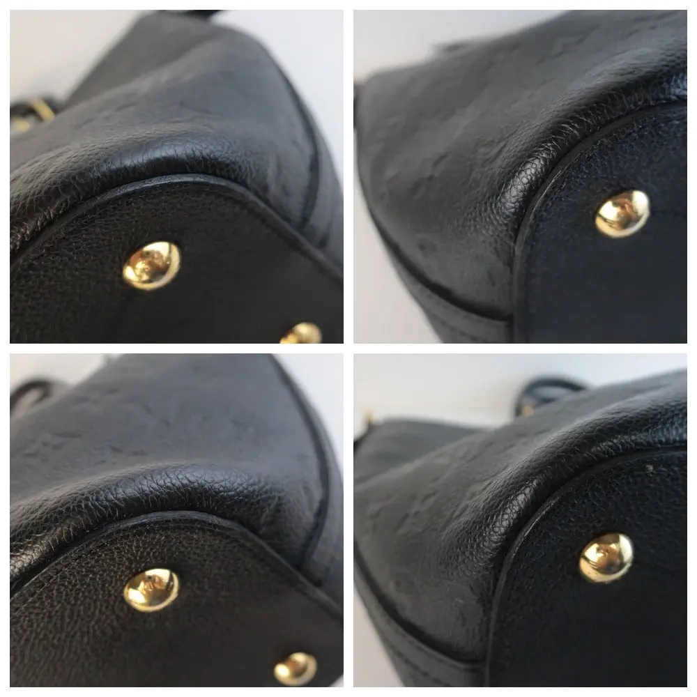 Louis Vuitton Black Monogram Empreinte Mazarine MM Bag - Image 10