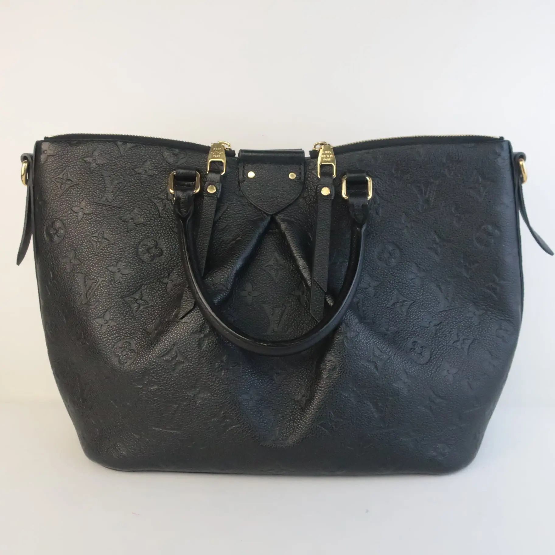 Louis Vuitton Black Monogram Empreinte Mazarine MM Bag - Image 5