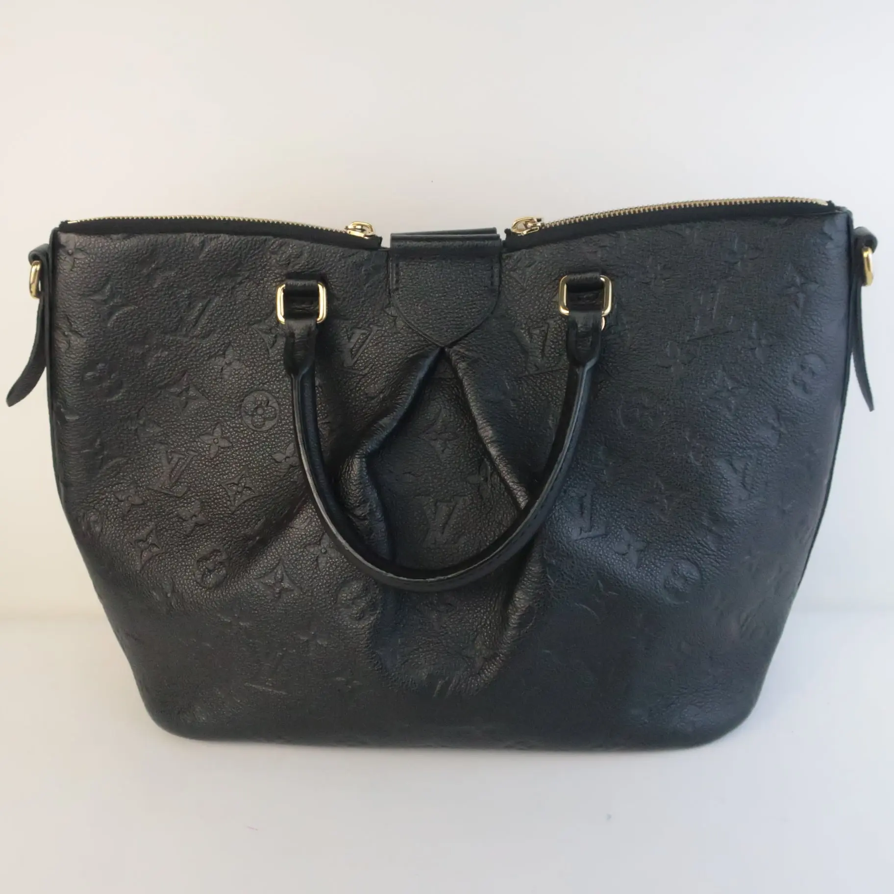 Louis Vuitton Black Monogram Empreinte Mazarine MM Bag - Image 6