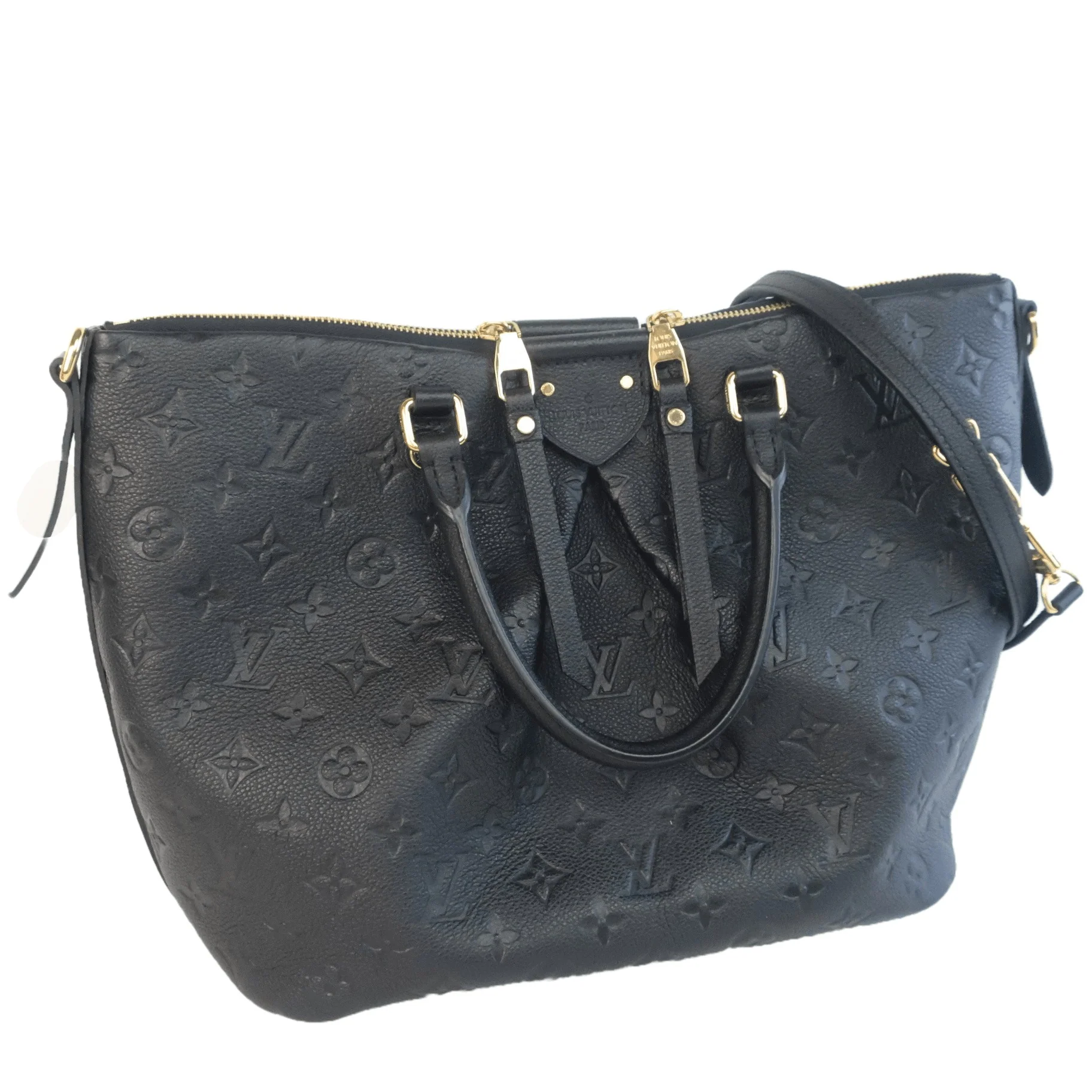 Louis Vuitton Noir Empreinte Mazarine MM Bag - Image 2