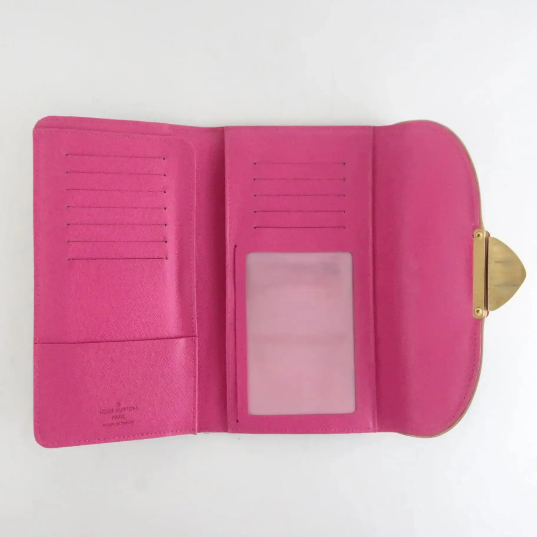 Louis Vuitton Black Monogram Multicolore Eugenie Wallet - Image 5
