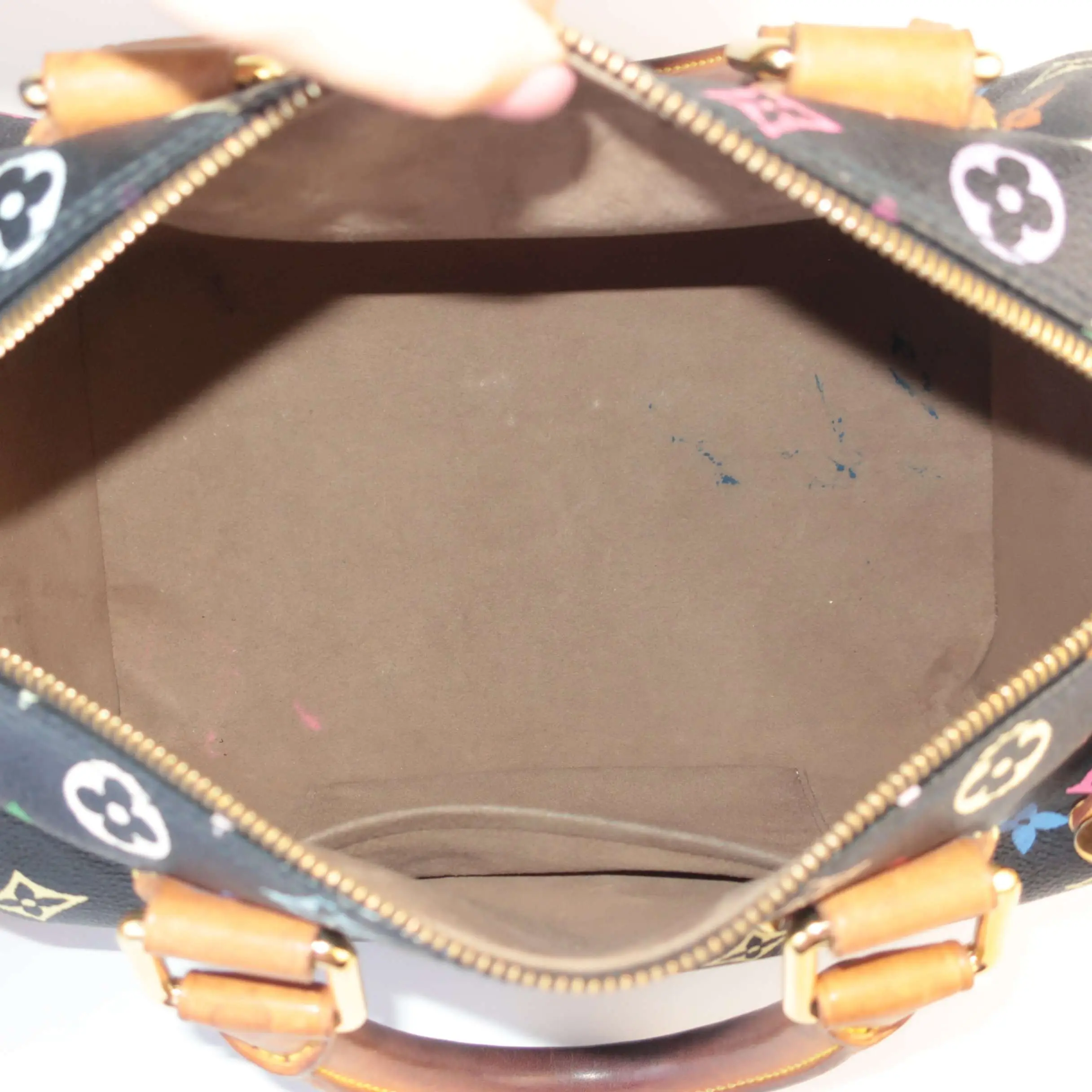 Louis Vuitton Noir Multicolore Speedy 30 Bag - Image 11
