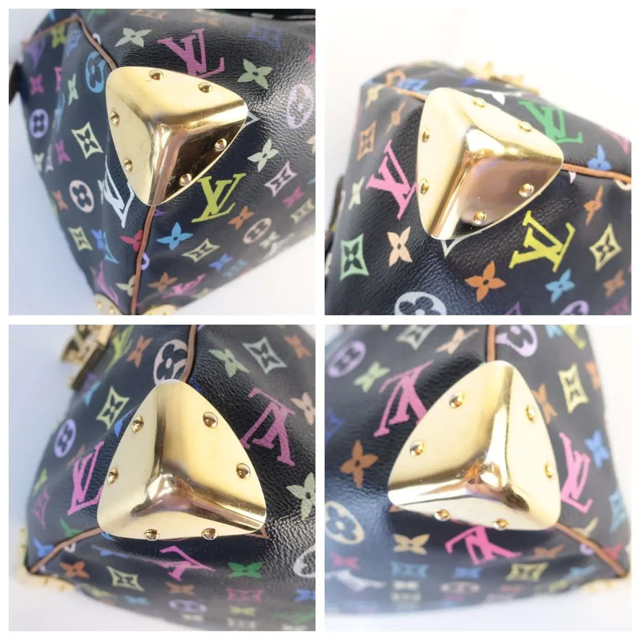 Louis Vuitton Noir Multicolore Speedy 30 Bag - Image 18