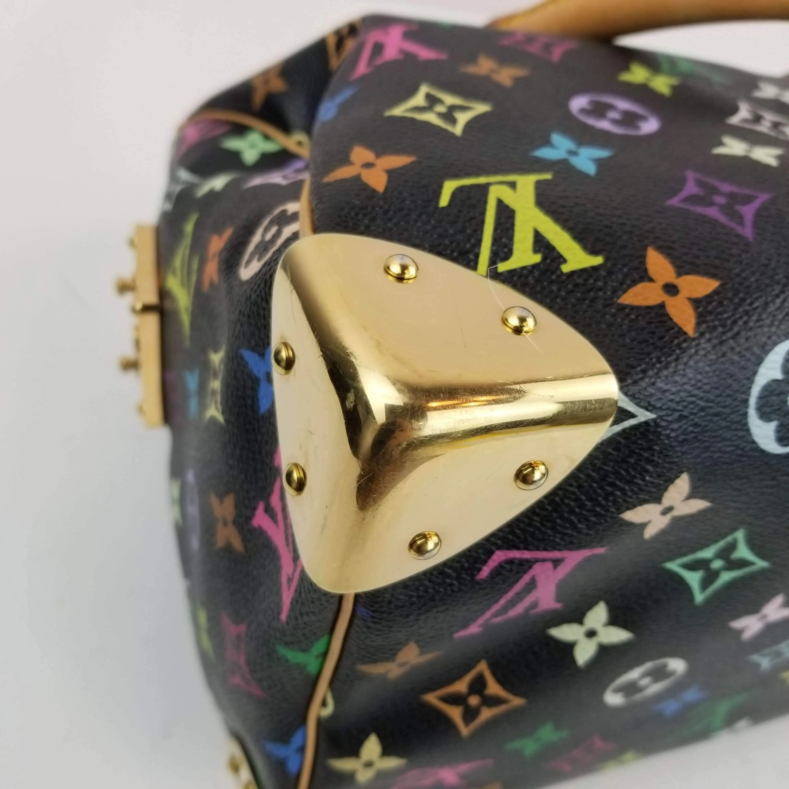 Louis Vuitton Black Monogram Multicolore Speedy 30 Bag - Image 14