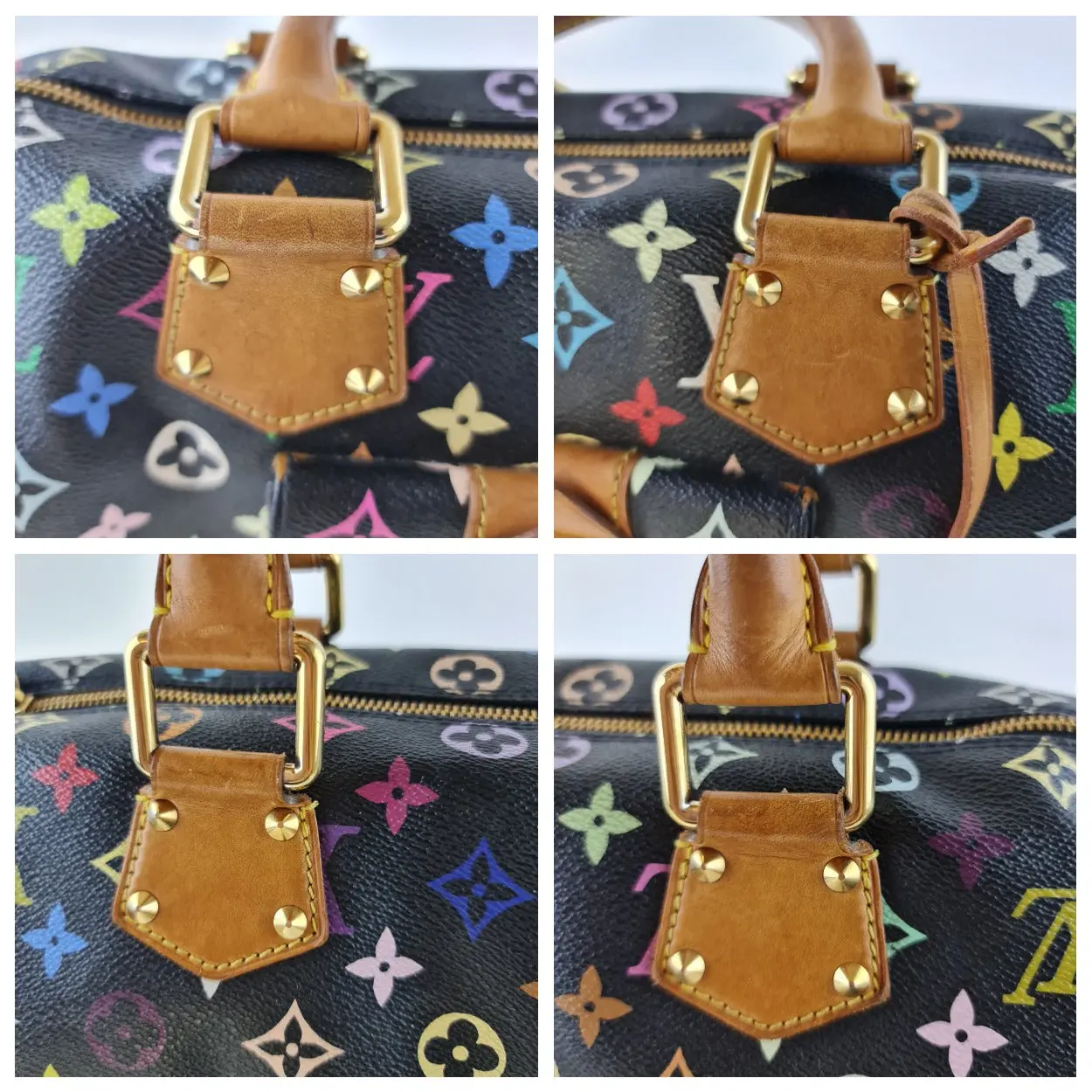 Louis Vuitton Multicolore Speedy 30 Bag (Black) - Image 25