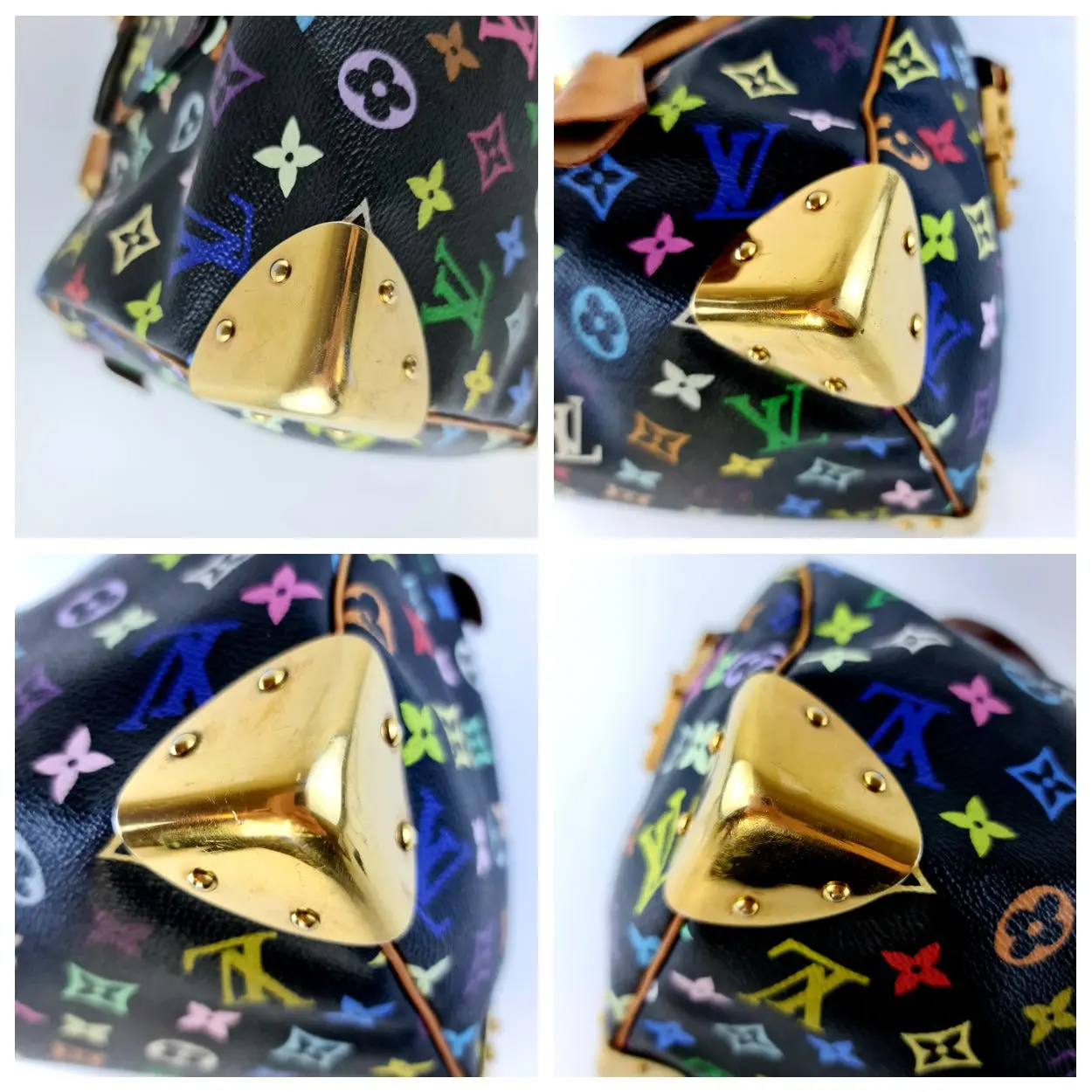Louis Vuitton Multicolore Speedy 30 Bag (Black) - Image 8