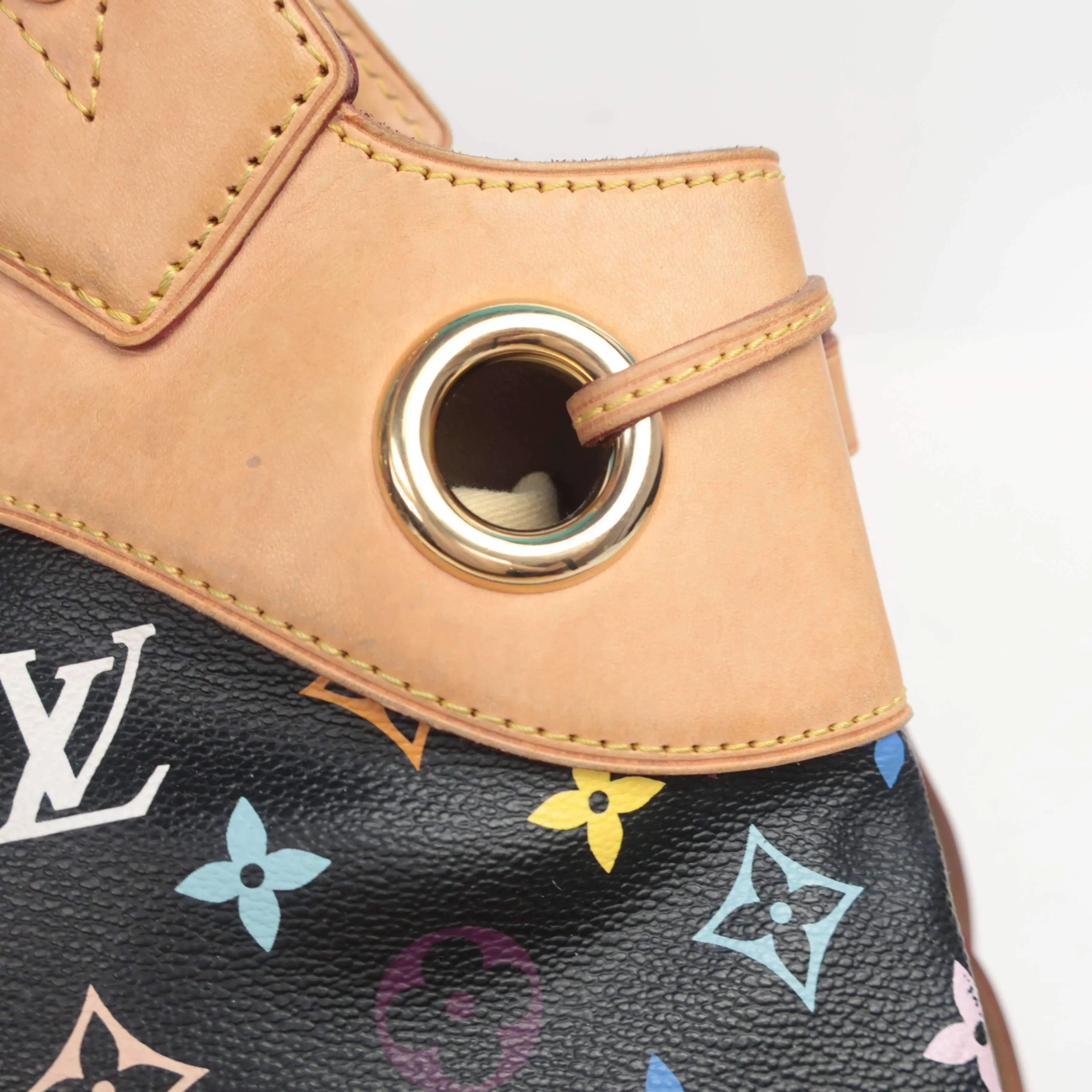 Louis Vuitton Black Monogram Multicolore Ursula Bag - Image 19