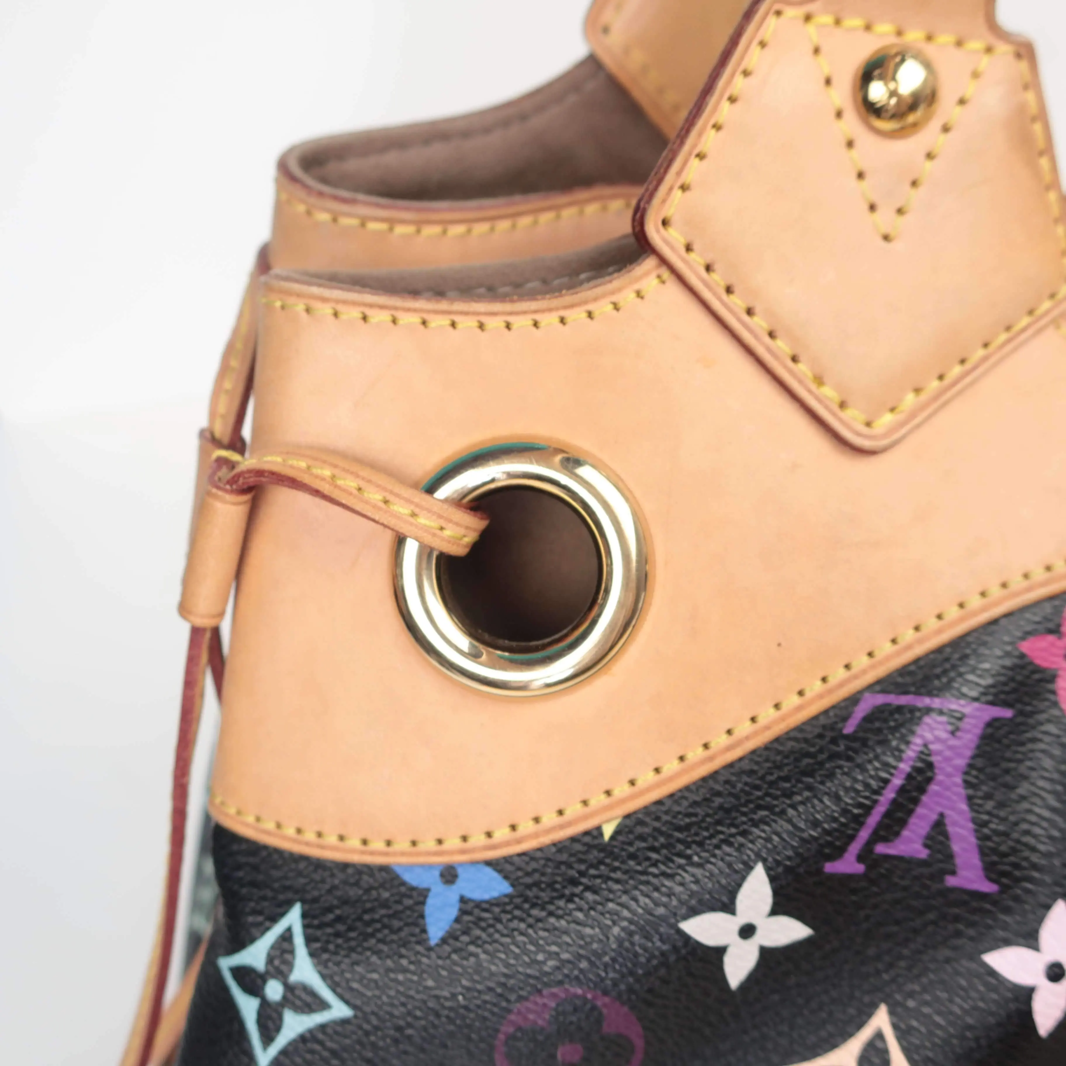 Louis Vuitton Black Monogram Multicolore Ursula Bag - Image 27