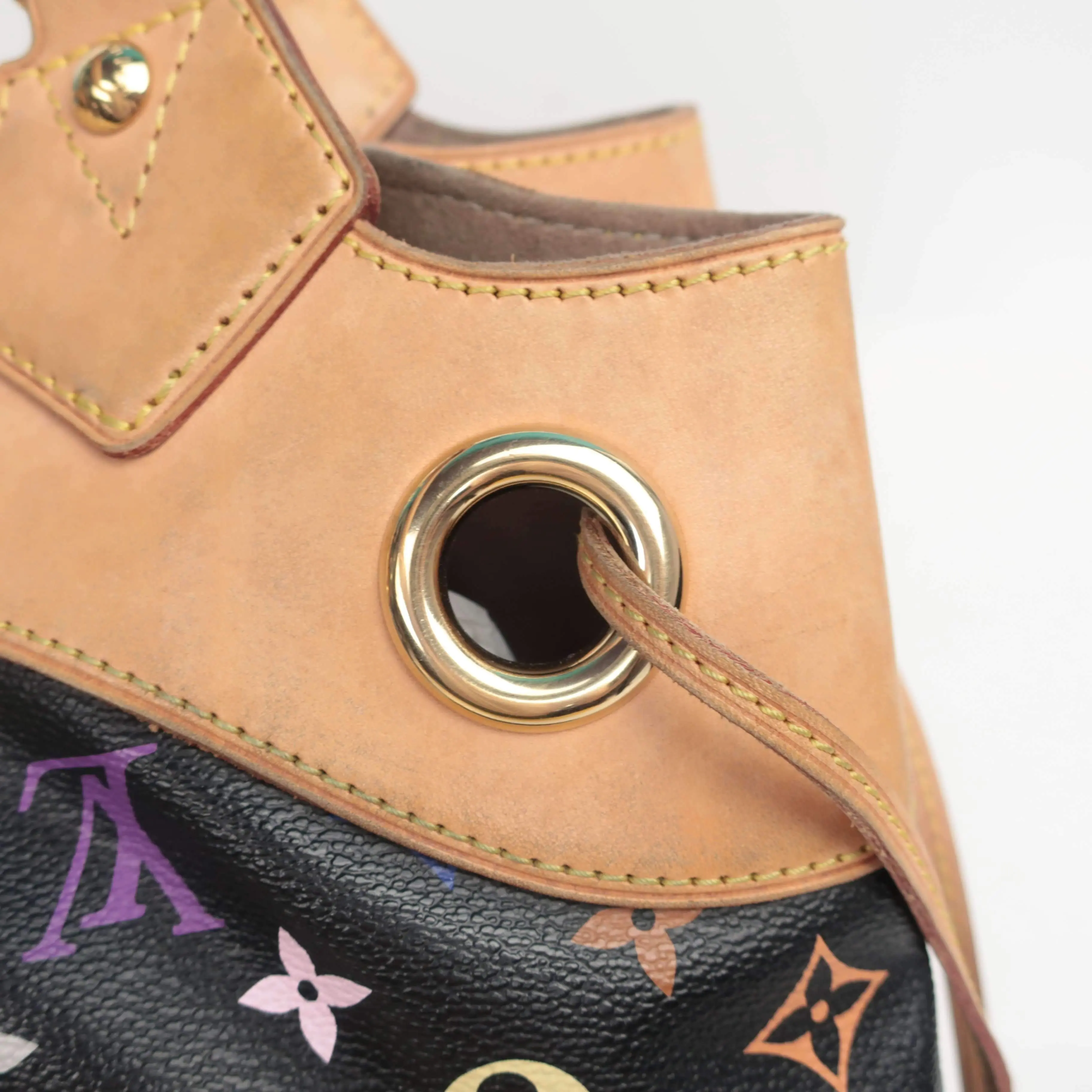 Louis Vuitton Black Monogram Multicolore Ursula Bag - Image 60