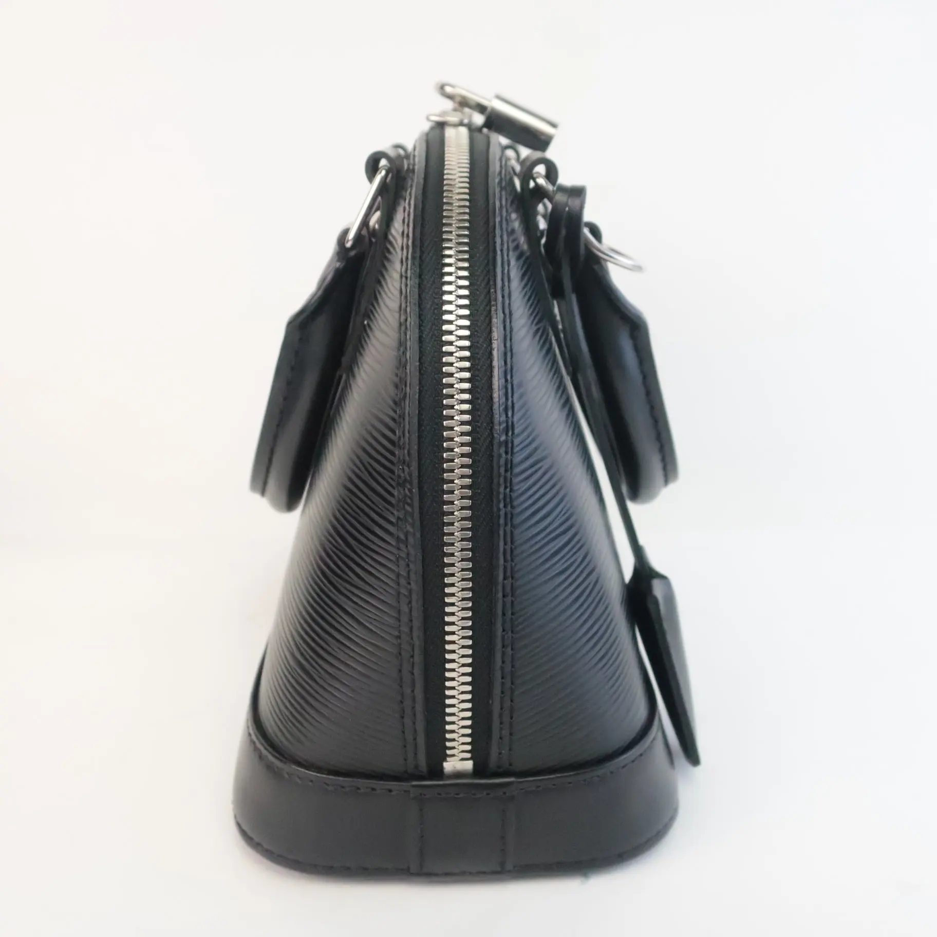 Louis Vuitton Black Noir Epi Alma BB Crossbody Bag - Image 5