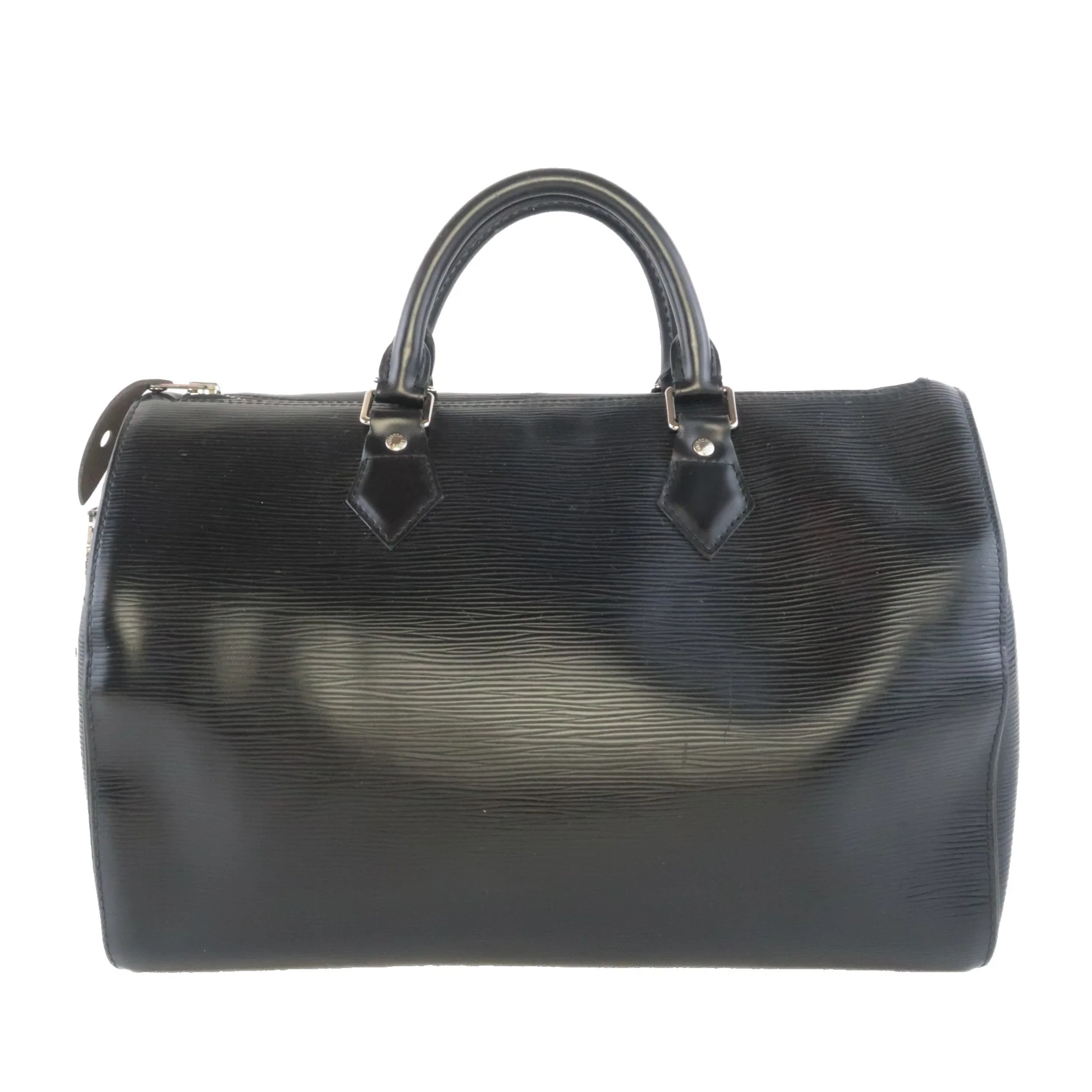Louis Vuitton Black Epi Vintage Speedy 35 Bag - Image 2