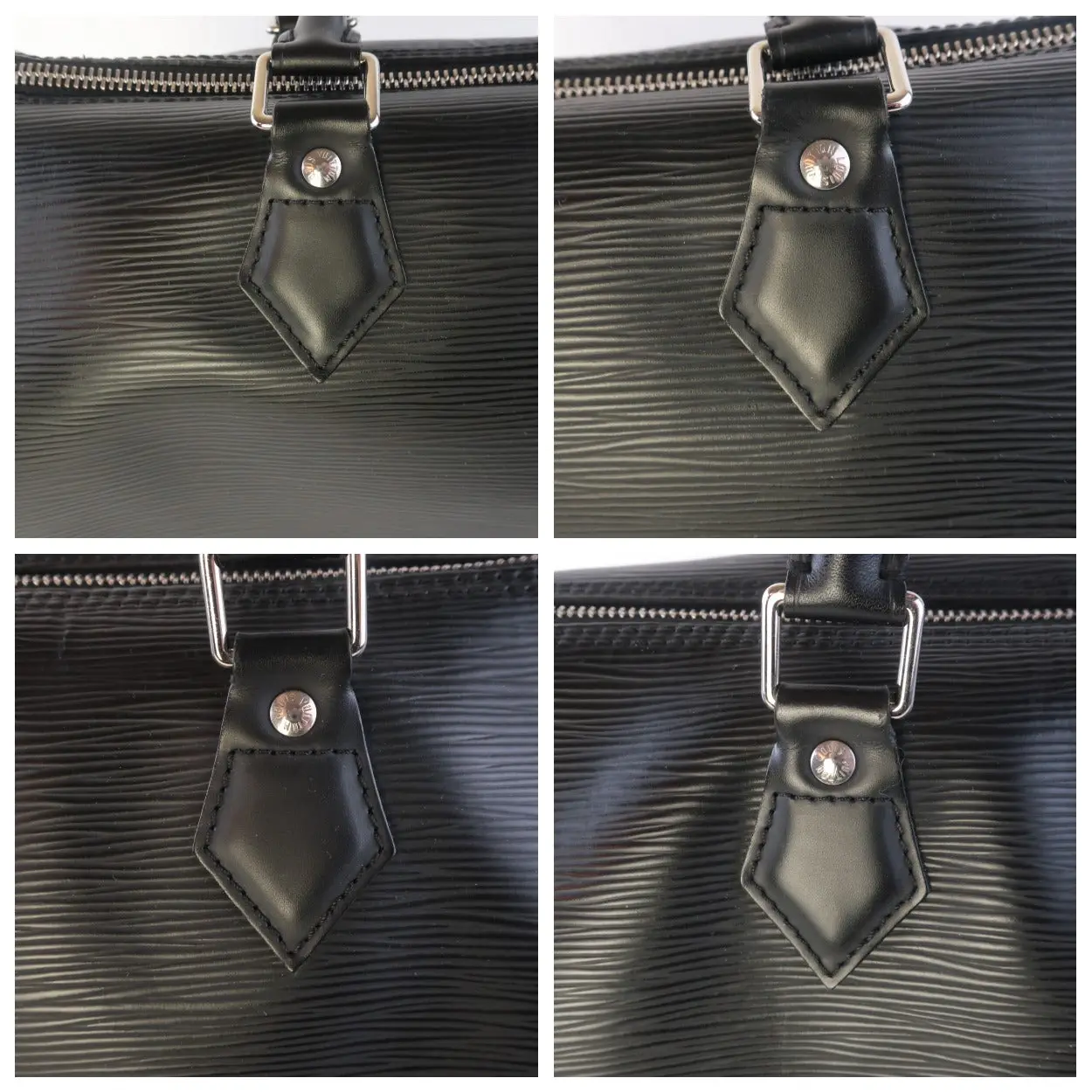 Louis Vuitton Black Epi Speedy 35 Handbag - Image 10