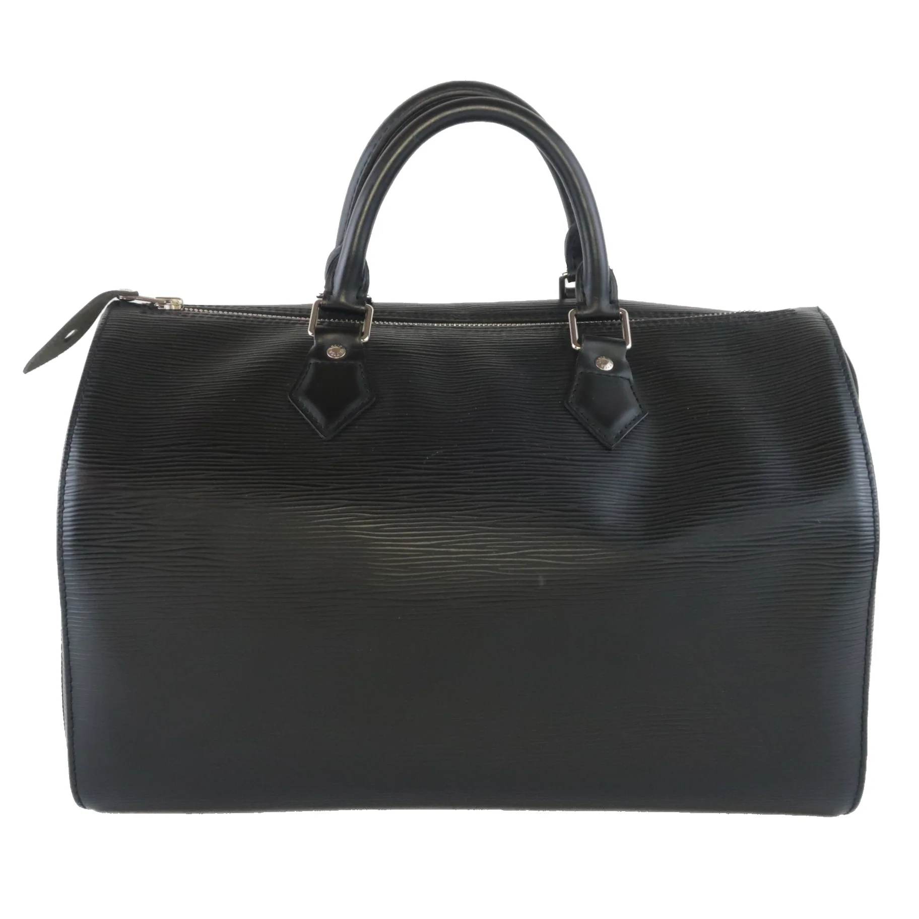 Louis Vuitton Black Epi Speedy 35 Handbag - Image 2