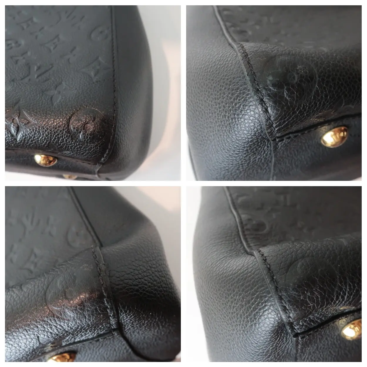 Louis Vuitton Black Empreinte Montaigne GM bag - Image 10