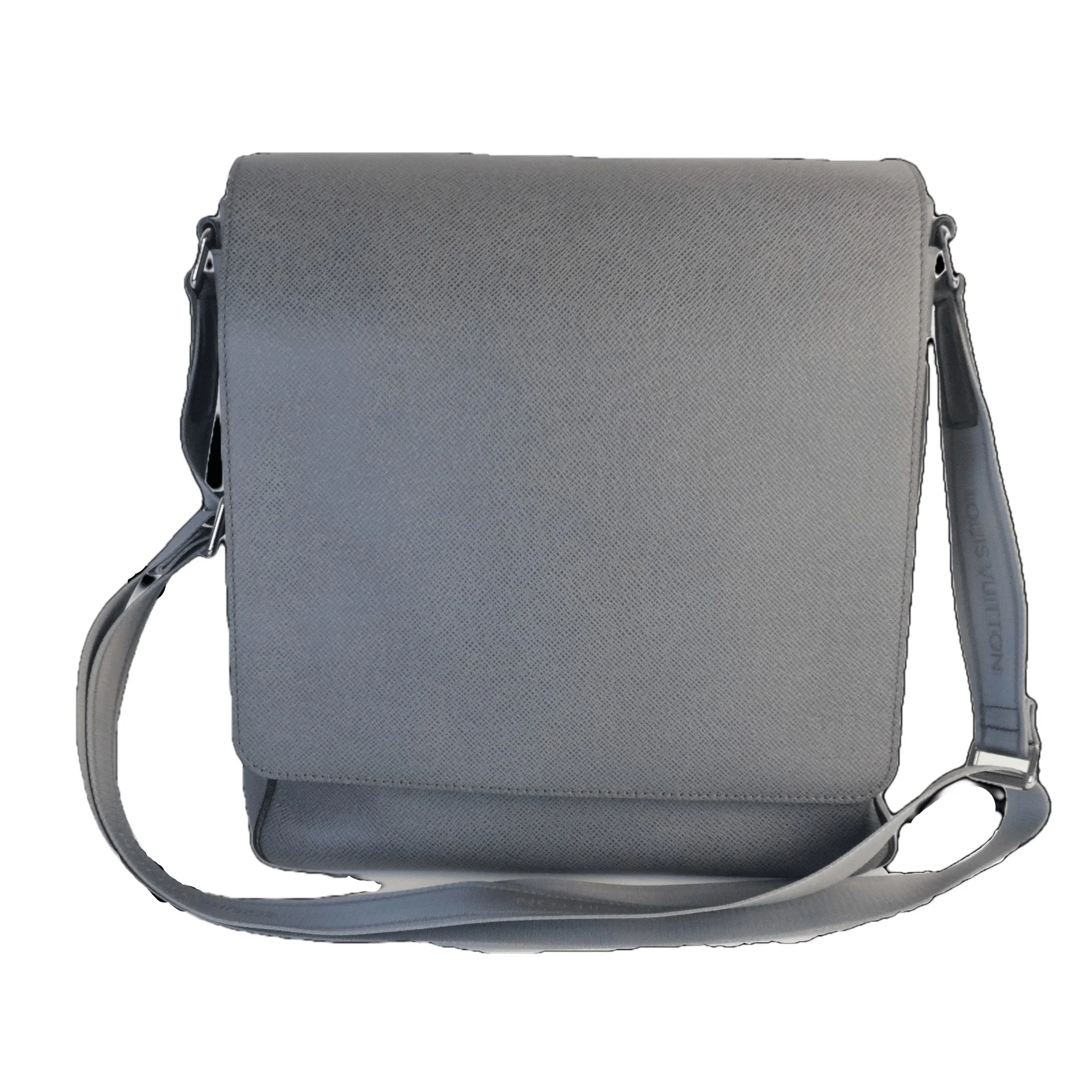 Louis Vuitton Glacier Grey Taiga Roman GM Messenger Bag - Image 2