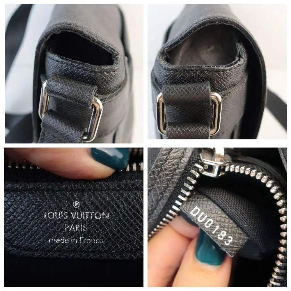 Louis Vuitton Black Taiga Roman MM Messenger Bag - Image 10