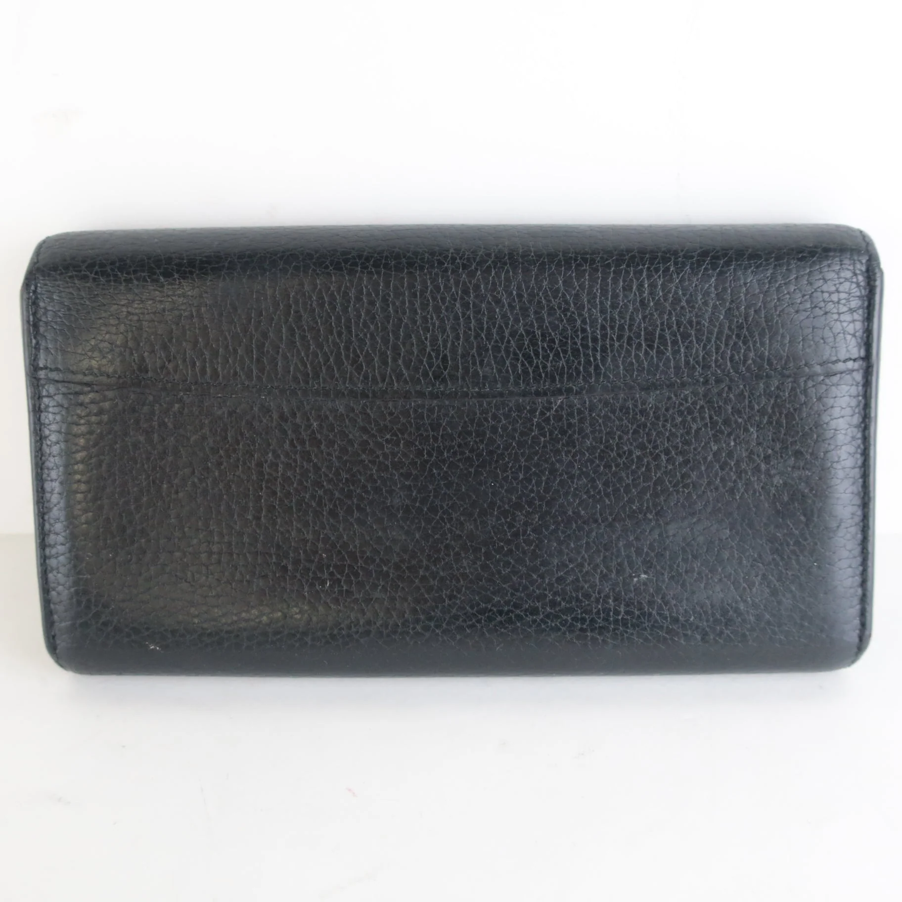 Louis Vuitton Black Taurillon Leather Capucines Bag Wallet - Image 4