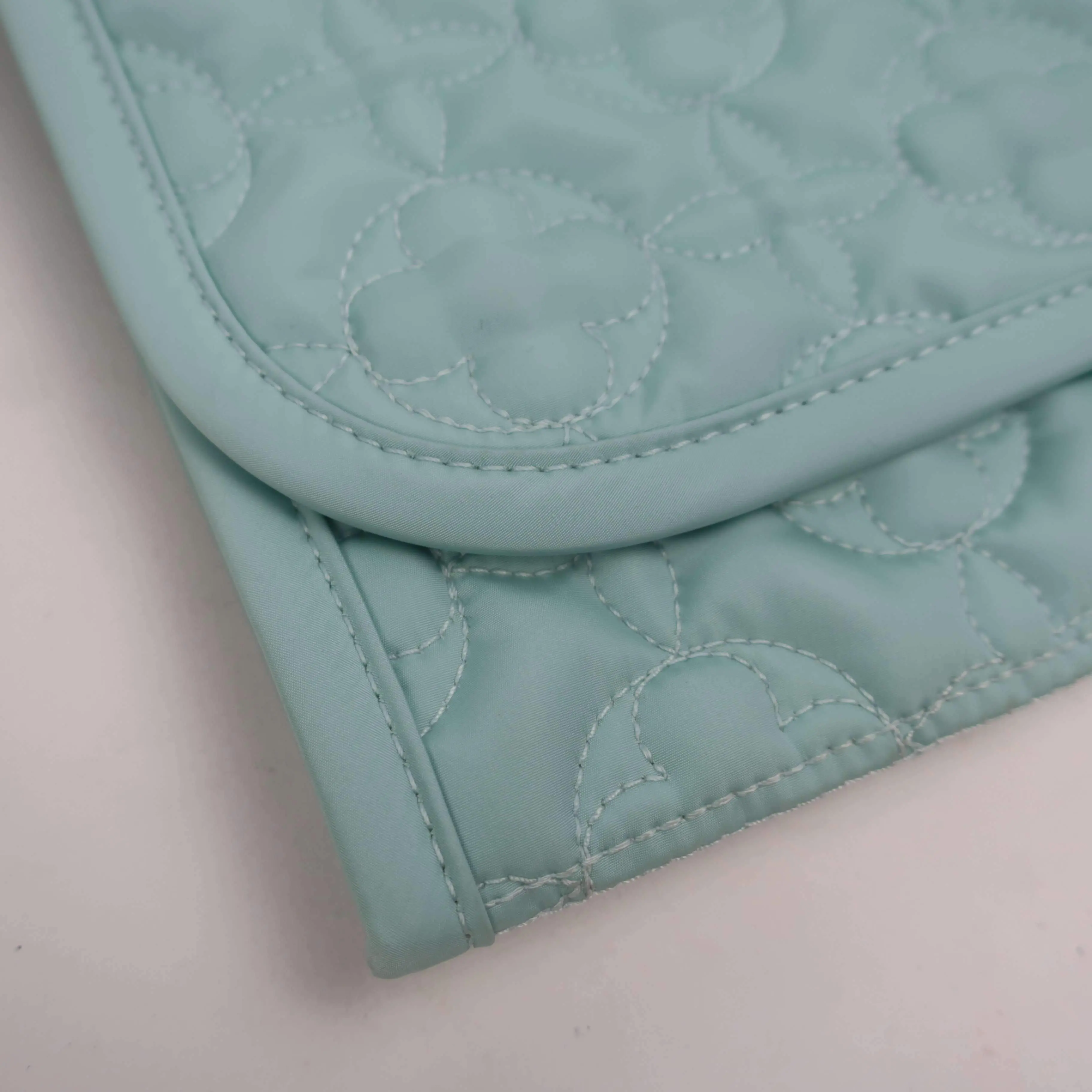 Louis Vuitton Blue Monogram Mini Lin Diaper Bag with diaper board - Image 33