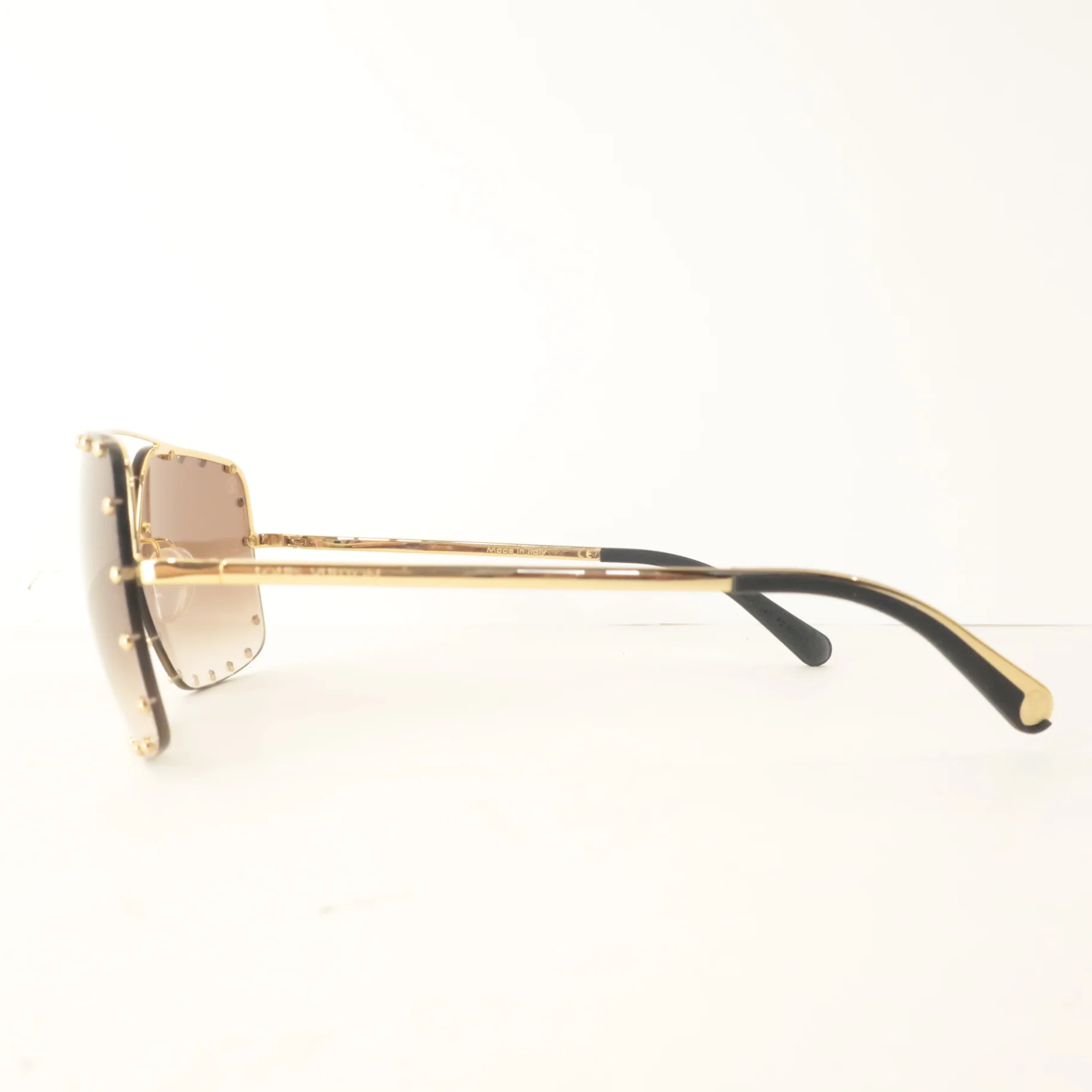 Louis Vuitton Brown Square Party Sunglasses (801) - Image 5