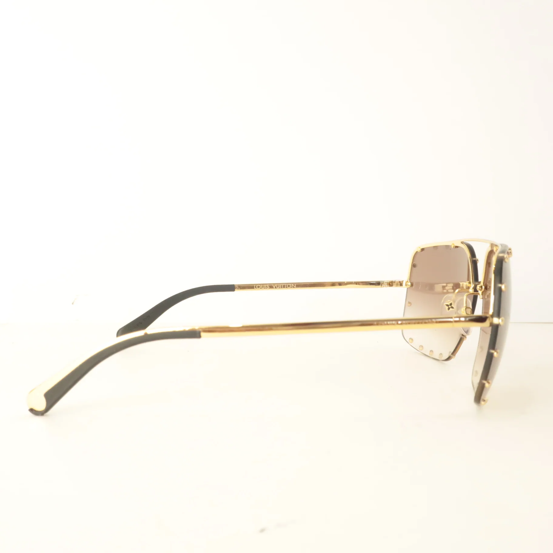 Louis Vuitton Brown Square Party Sunglasses (801) - Image 6