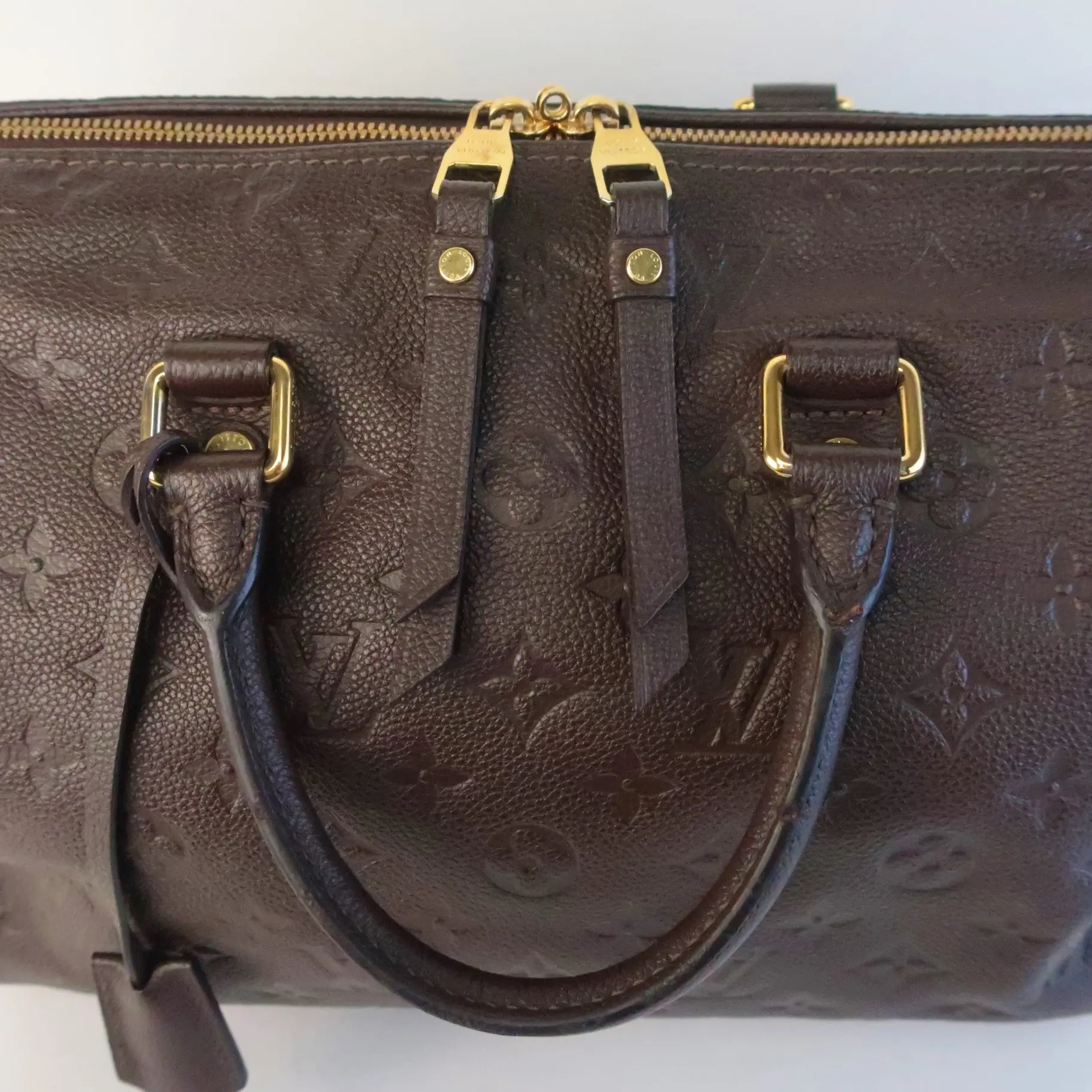 Louis Vuitton Brown Speedy Bandouliere 30 Crossbody Bag - Image 5