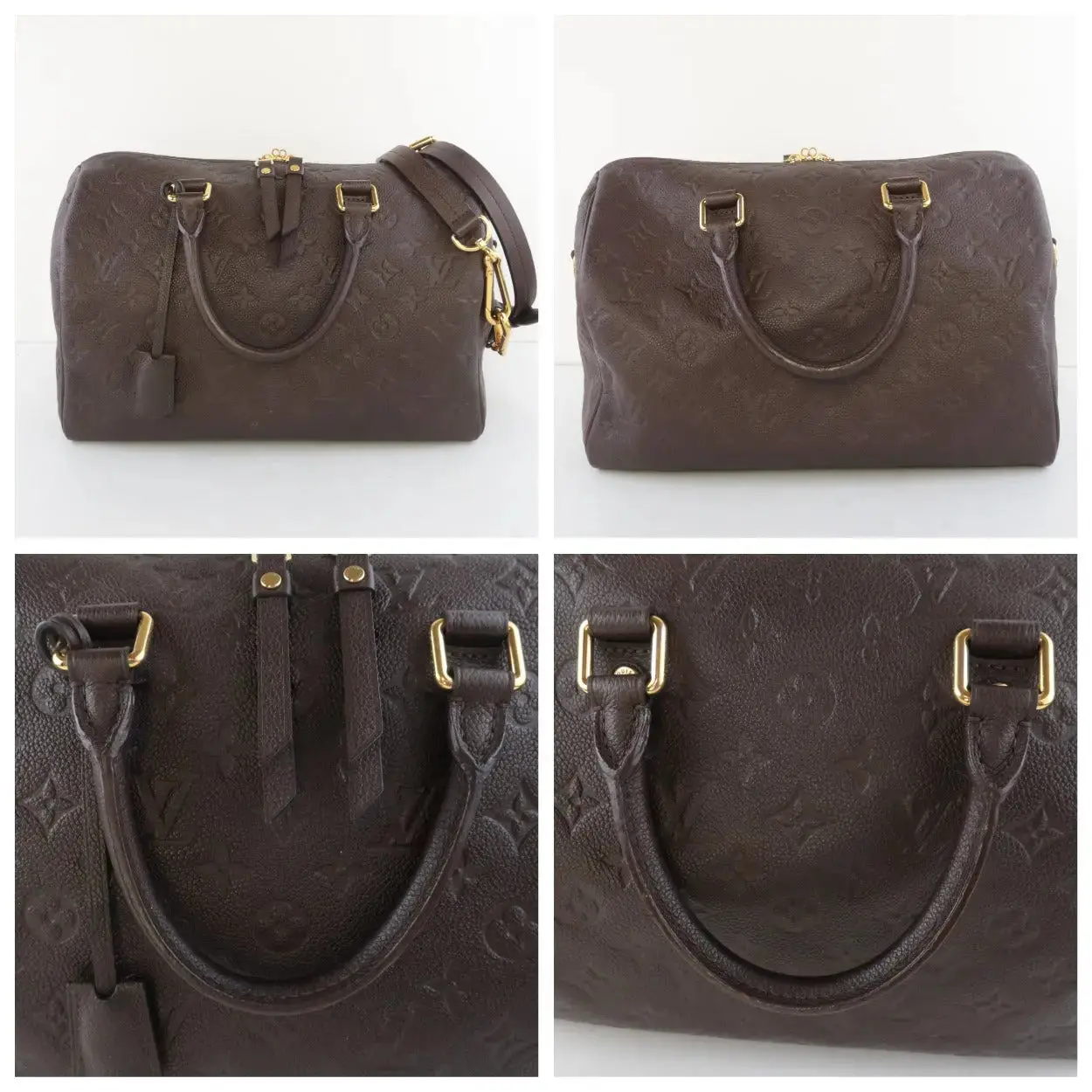 Louis Vuitton Terre Empreinte Speedy Bandouliere 30 Bag - Image 11