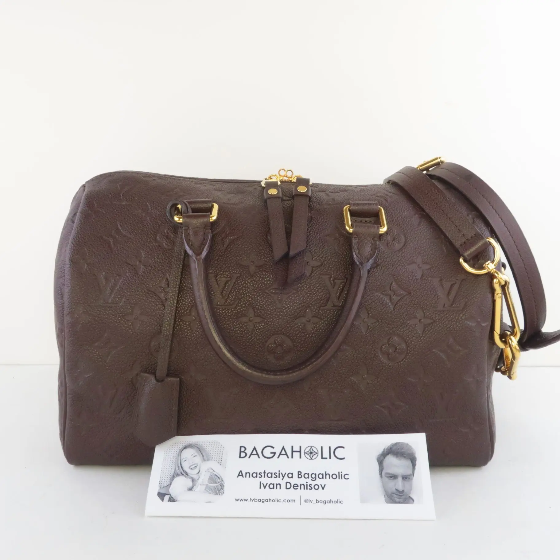 Louis Vuitton Terre Empreinte Speedy Bandouliere 30 Bag - Image 3