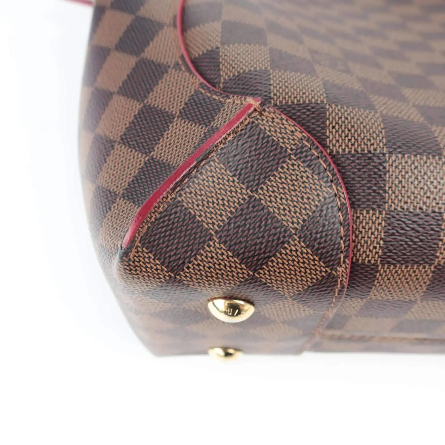 Louis Vuitton Caissa Hobo Damier Ebene Red bag - Image 14
