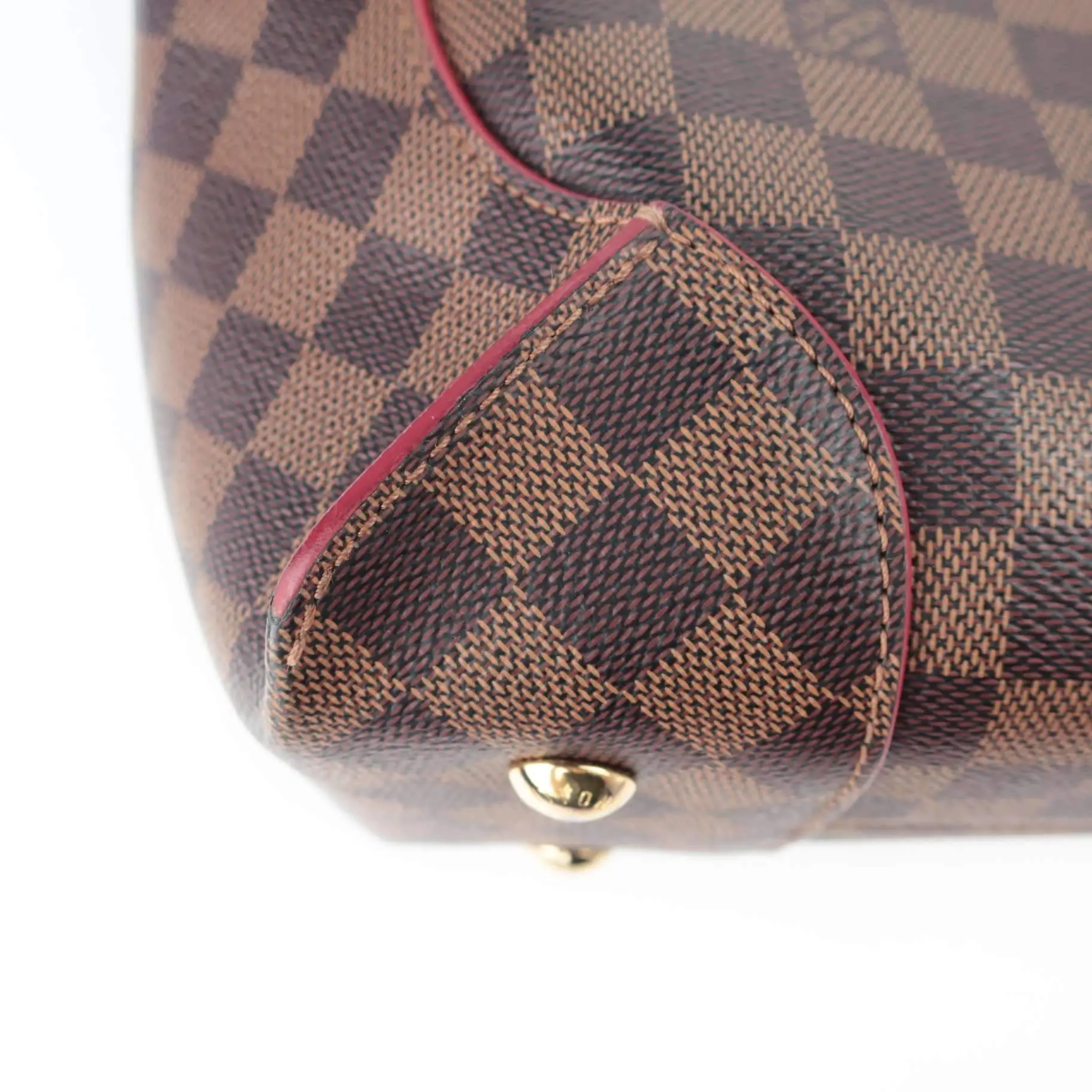 Louis Vuitton Caissa Hobo Damier Ebene Red bag - Image 17
