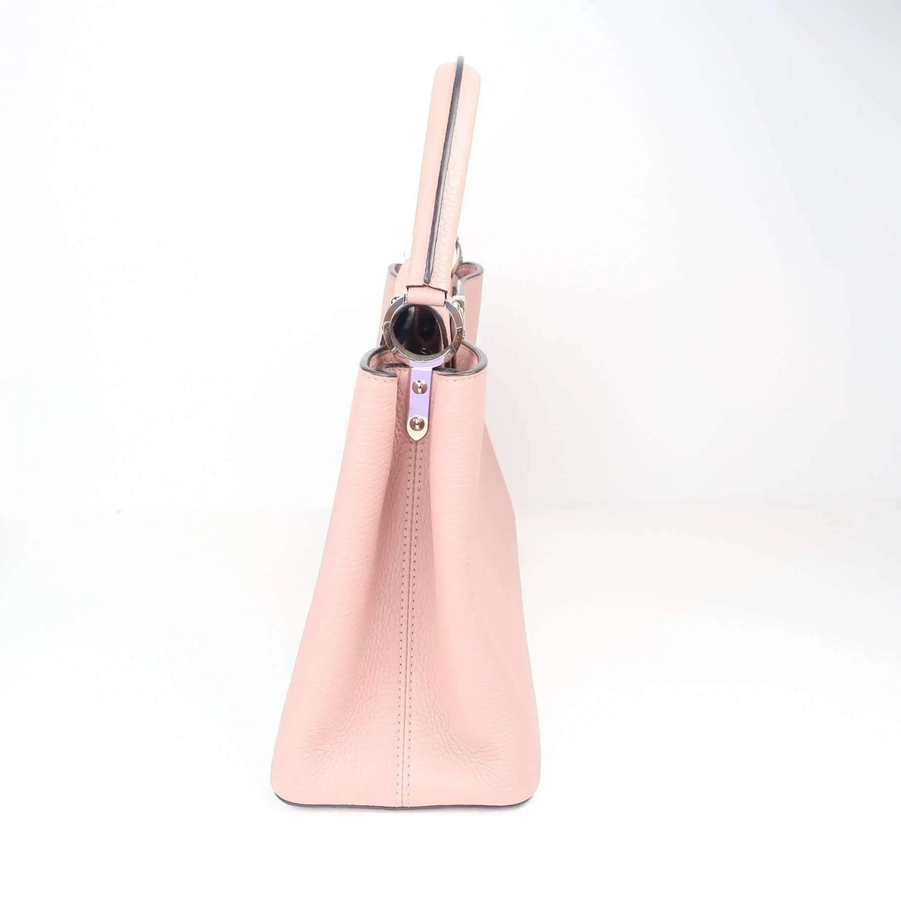 Louis Vuitton Magnolia Pink Taurillion Capucines MM Bag - Image 20
