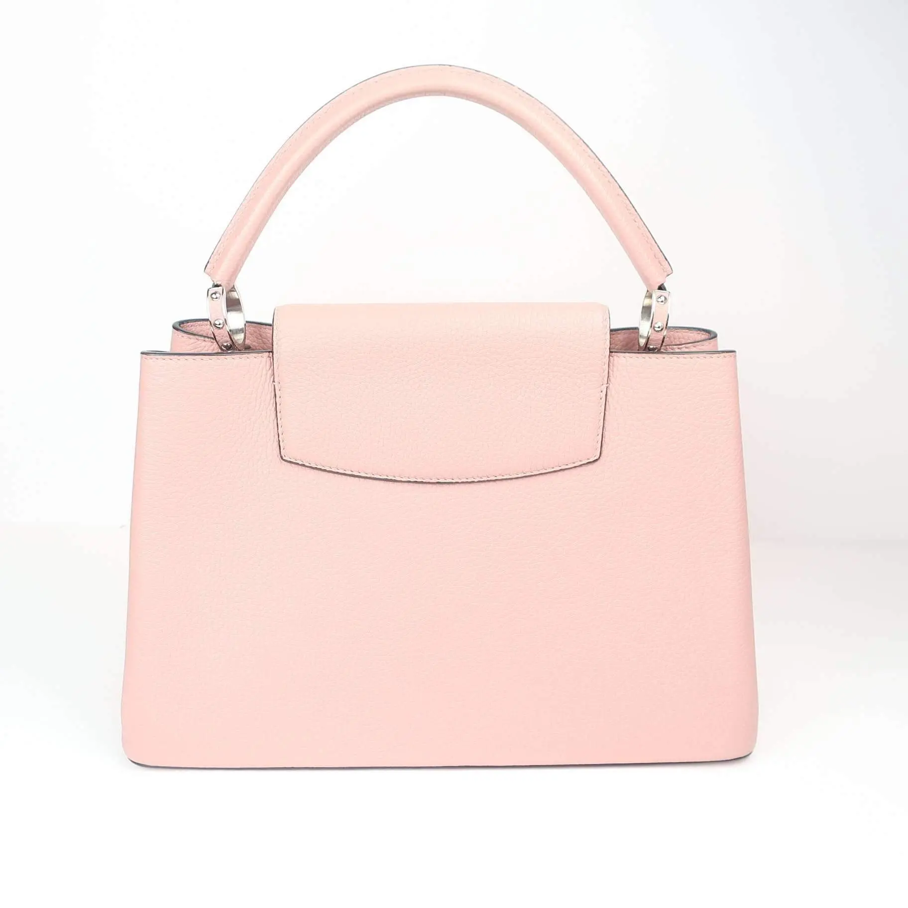 Louis Vuitton Magnolia Pink Taurillion Capucines MM Bag - Image 3