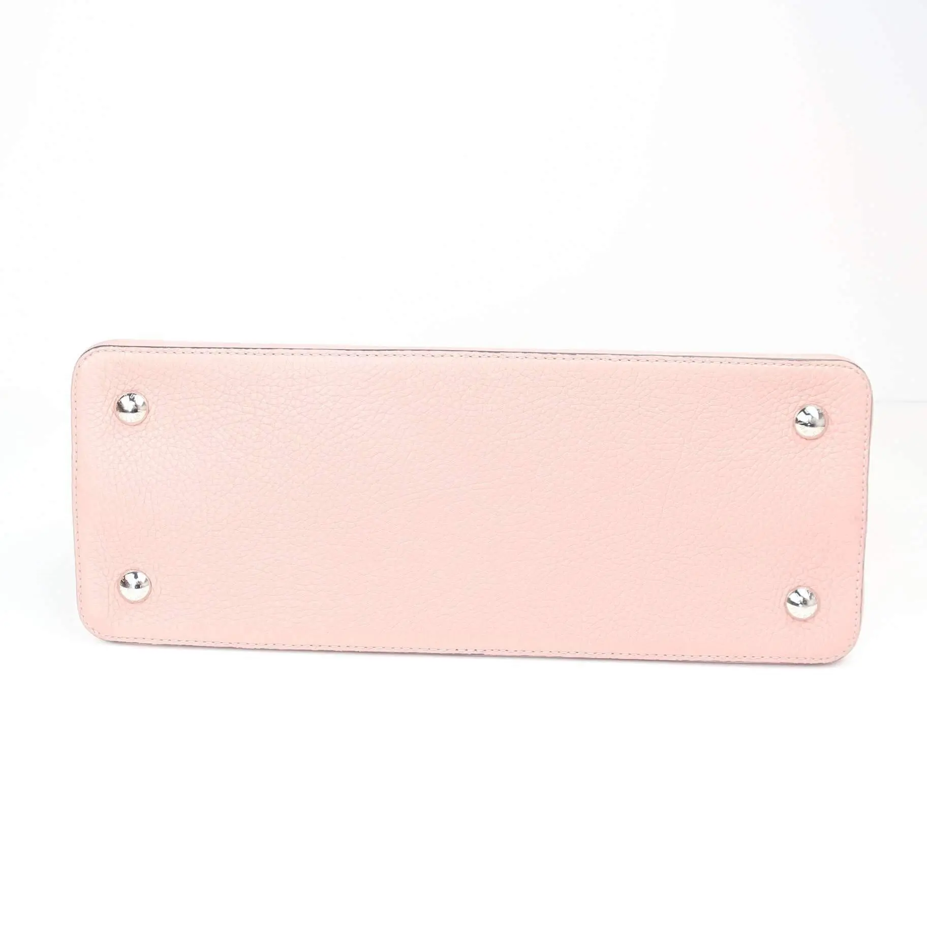Louis Vuitton Magnolia Pink Taurillion Capucines MM Bag - Image 6