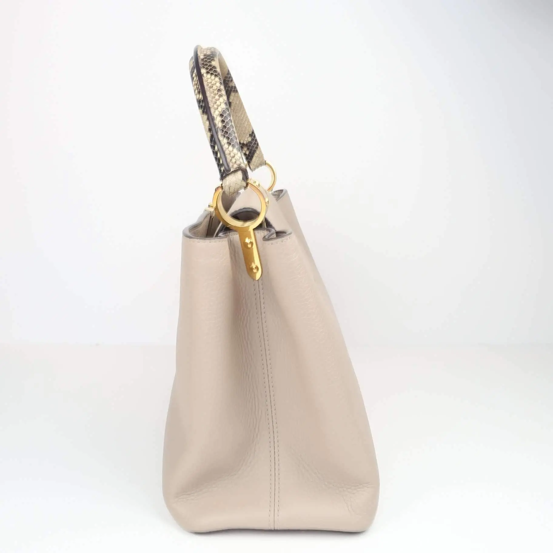 Louis Vuitton Capucines Python Handle MM Bag - Image 7